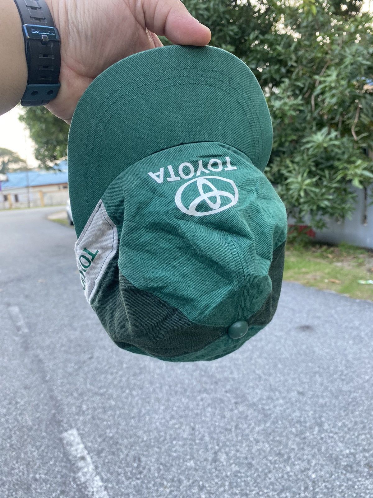 NASCAR × Vintage Vintage Toyota Tecno Toyopet Pinwill Adjustable Hat Size ONE SIZE - 2 Thumbnail