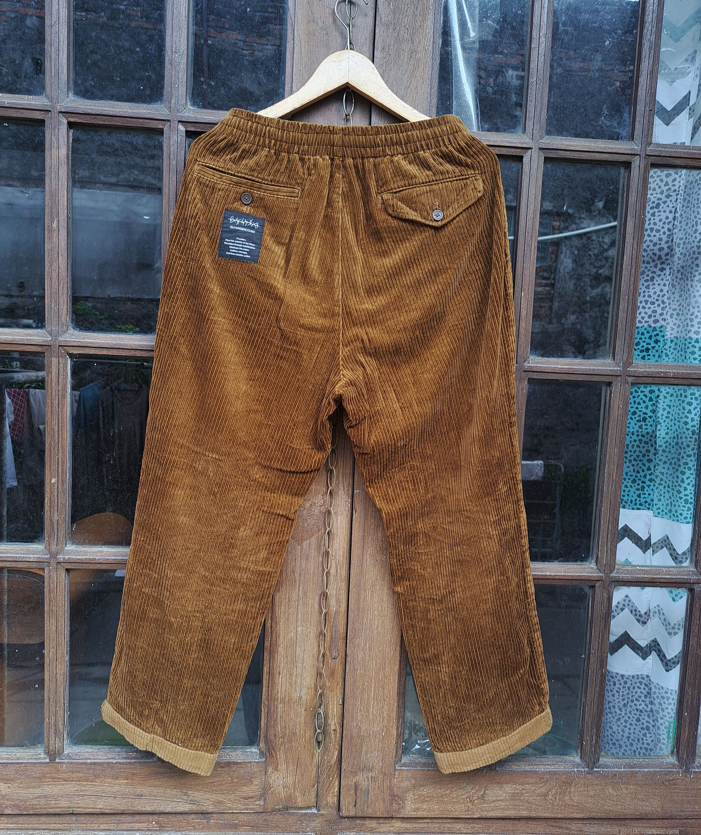 GU × Undercover GU x Undercover Corduroy Baggy Pants Mens Small Size US 30 / EU 46 - 1 Thumbnail