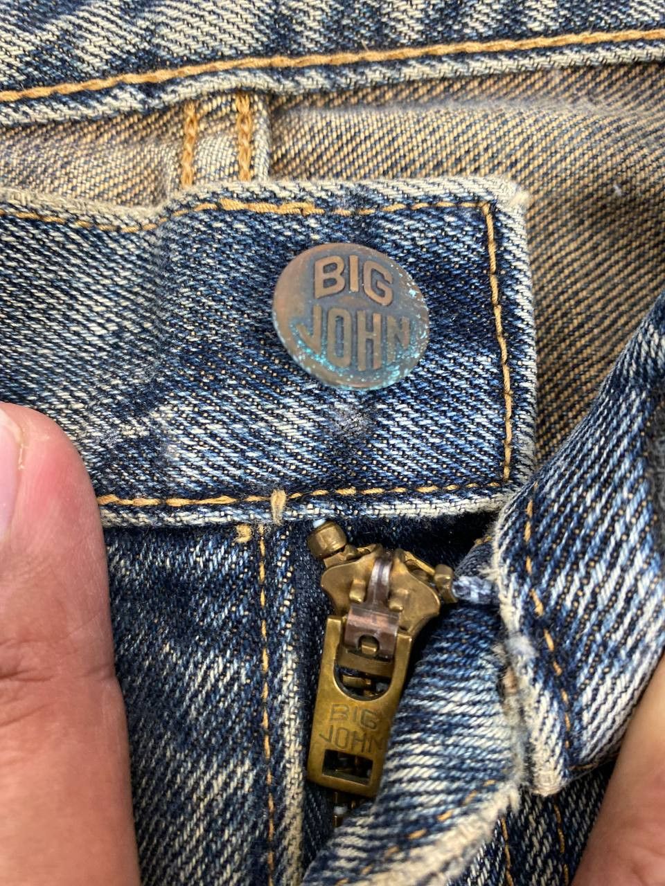 Big John vintage big john rusty distressed denim nice design Size US 34 / EU 50 - 13 Thumbnail