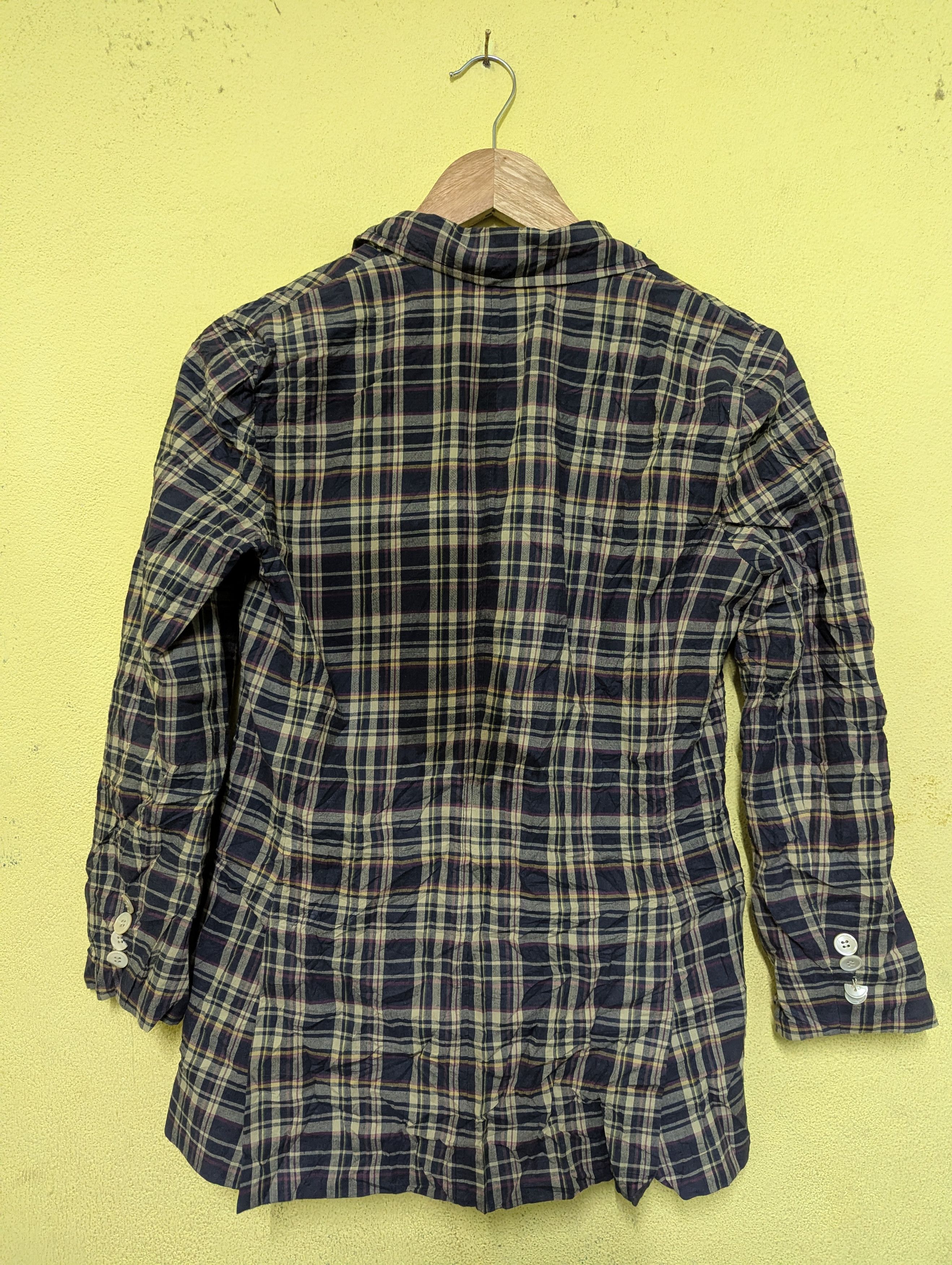 Polo Ralph Lauren Polo Ralph Lauren Blazer Navy Plaid Crest Lined Size XS / US 0-2 / IT 36-38 - 2 Thumbnail