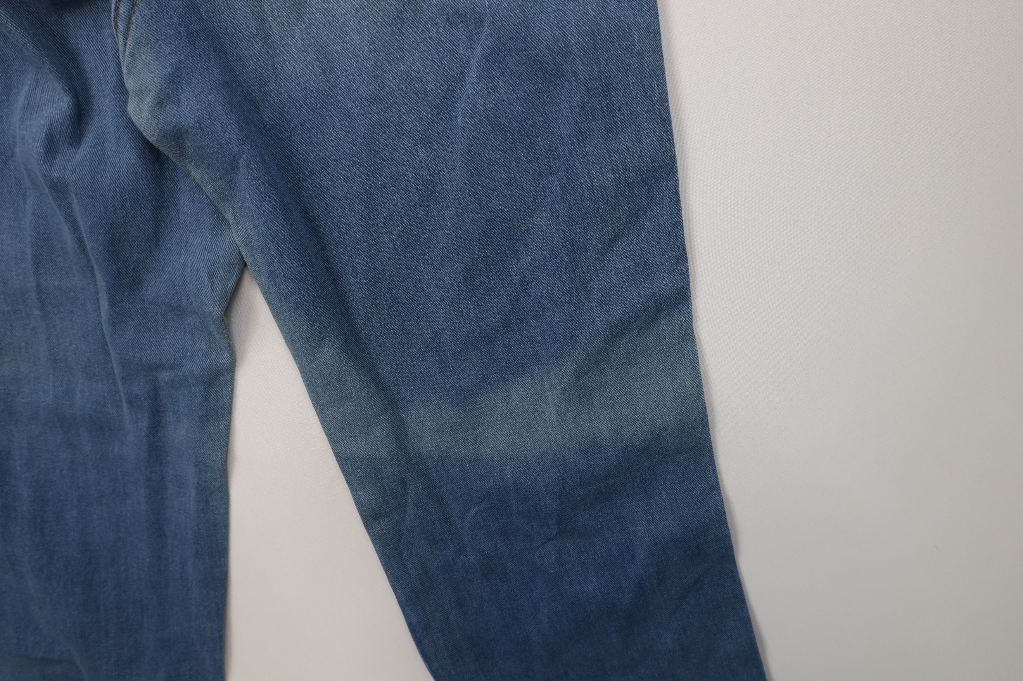 Vintage Vintage 70s Streetwear Flared Denim Jeans Blue Cotton Size 34" / US 12 / IT 48 - 14 Thumbnail