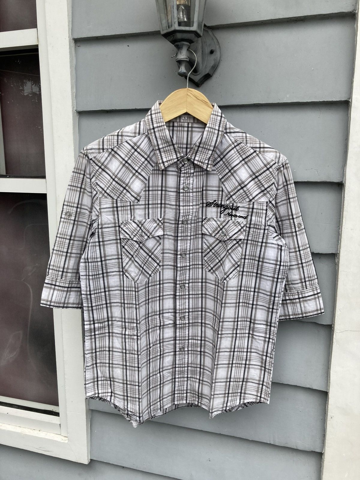 Japanese Brand Japanese Poem Button Up Shirt Embroidery Details Size US L / EU 52-54 / 3 - 1 Thumbnail