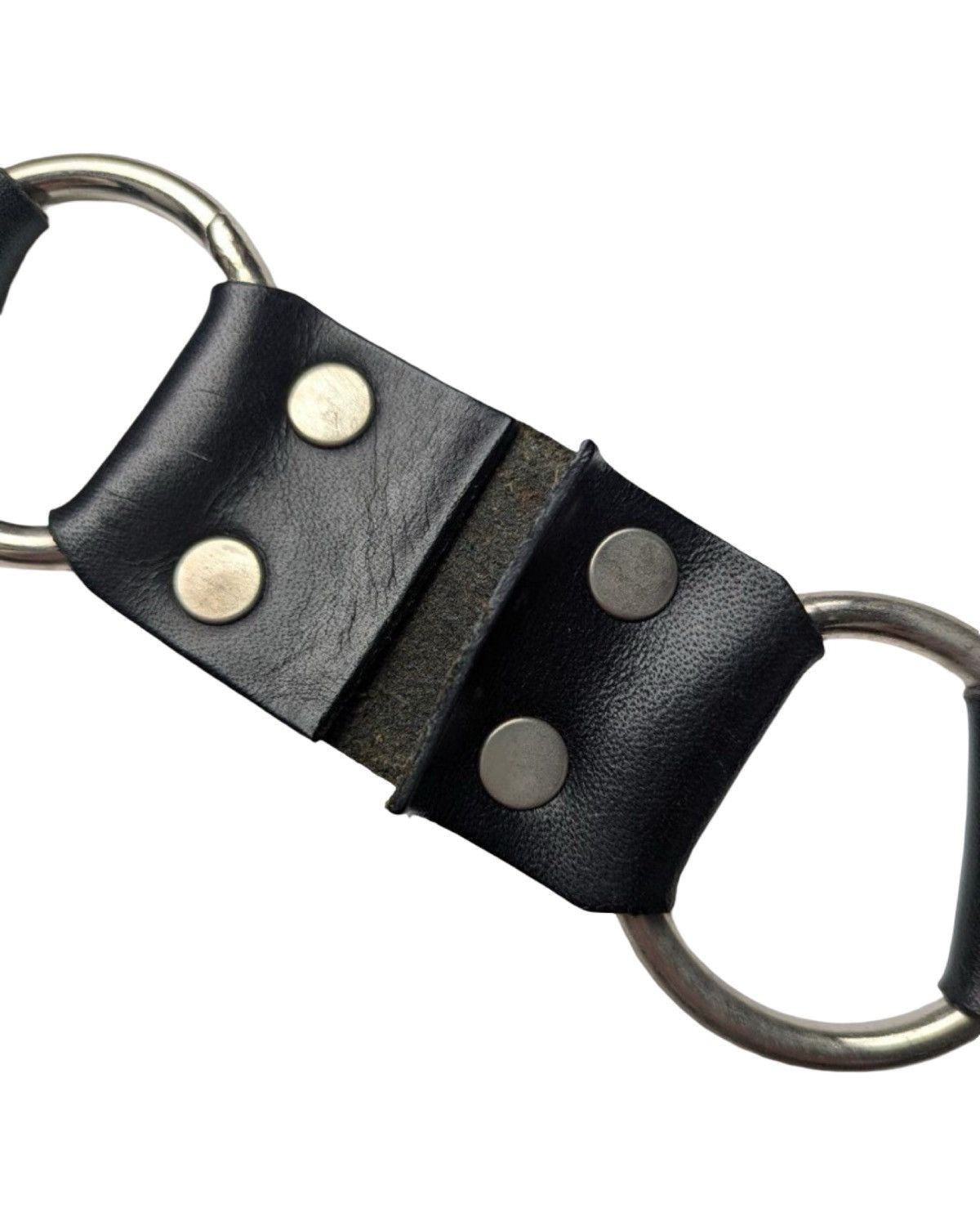 Hysteric Glamour Studded Ring Black Leather Belt Size ONE SIZE - 5 Thumbnail