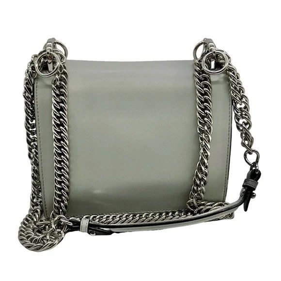 Fendi Fendi Liberty Fun Fair Kan Shoulder Bag in Grigio Perla Size ONE SIZE - 5 Thumbnail