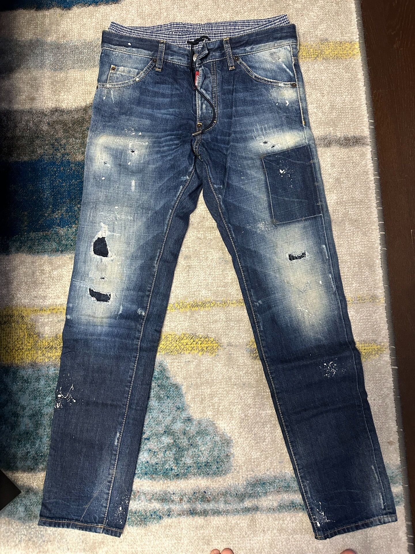 Dsquared2 dsquared2 distressed denim jeans size 46 Size US 36 / EU 52 - 1 Thumbnail