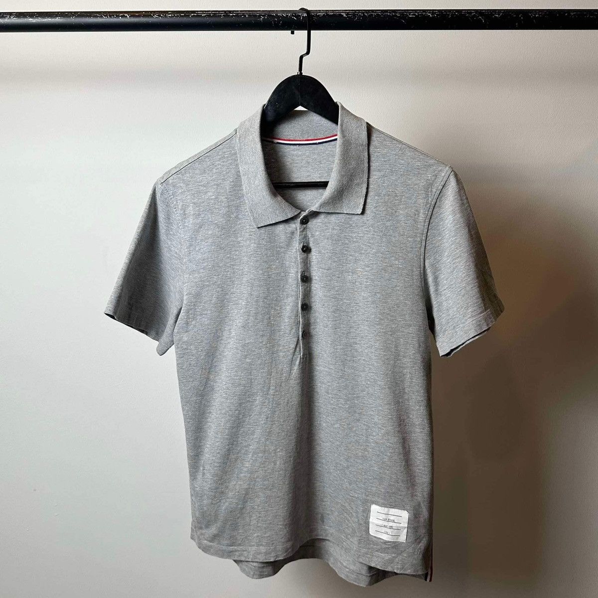 Thom Browne THOM BROWNE POLO SHIRT Size US M / EU 48-50 / 2 - 1 Thumbnail