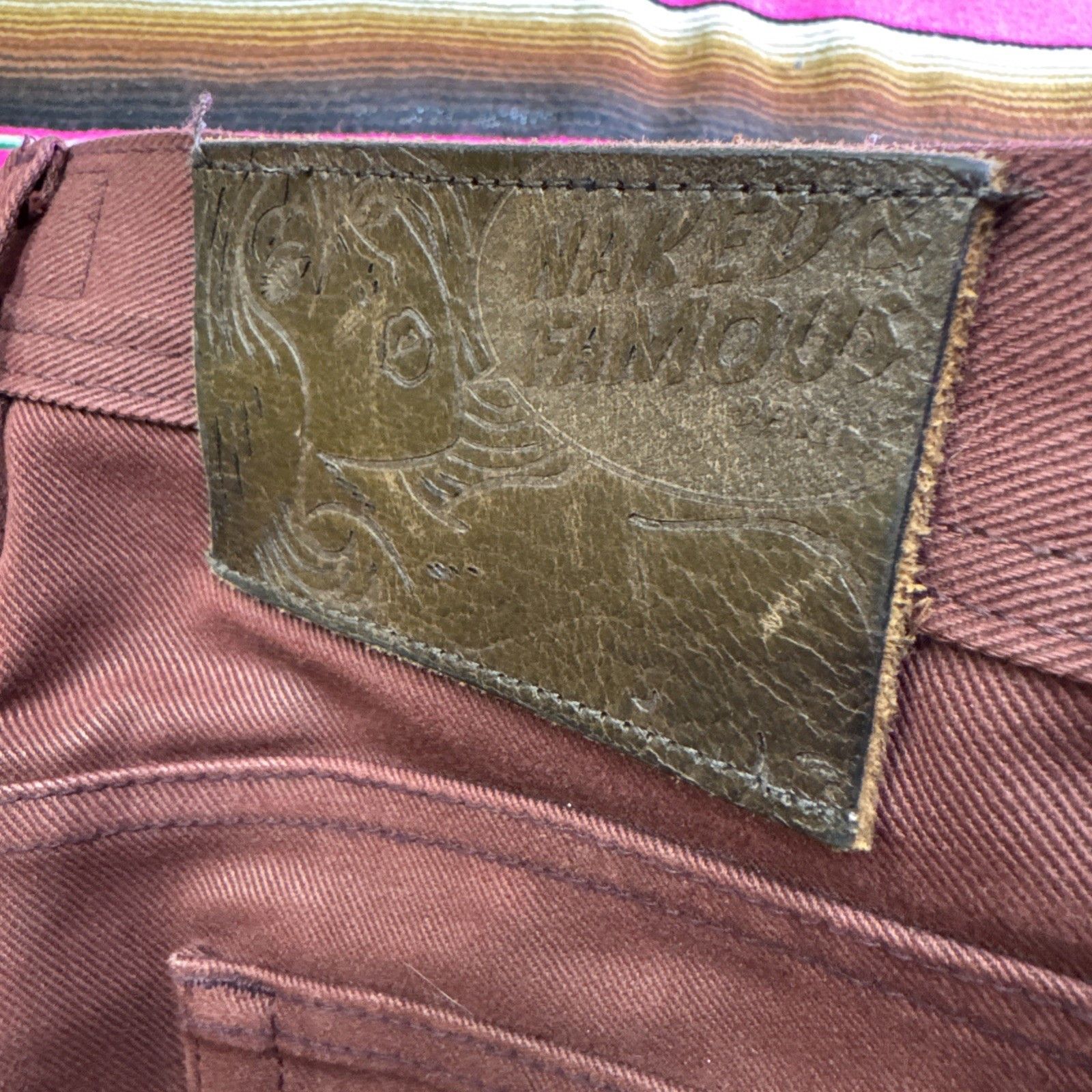 Naked & Famous Naked & Famous Jeans 30x34 Pomegranate Red Japanese Selvedge Size US 30 / EU 46 - 14 Thumbnail