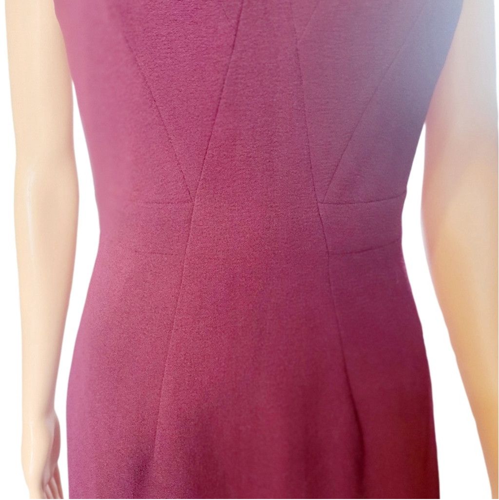 Saks Fifth Avenue SAKS 5th Ave V-neck Sleeveless Midi Dress Size 2 Size XS / US 0-2 / IT 36-38 - 3 Thumbnail