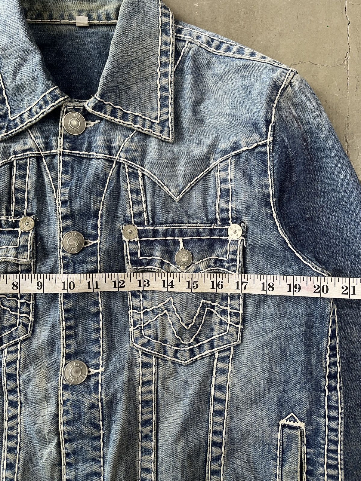 True Religion Vintage Label Jean True Religion Style Trucker Jacket Size US S / EU 44-46 / 1 - 4 Thumbnail