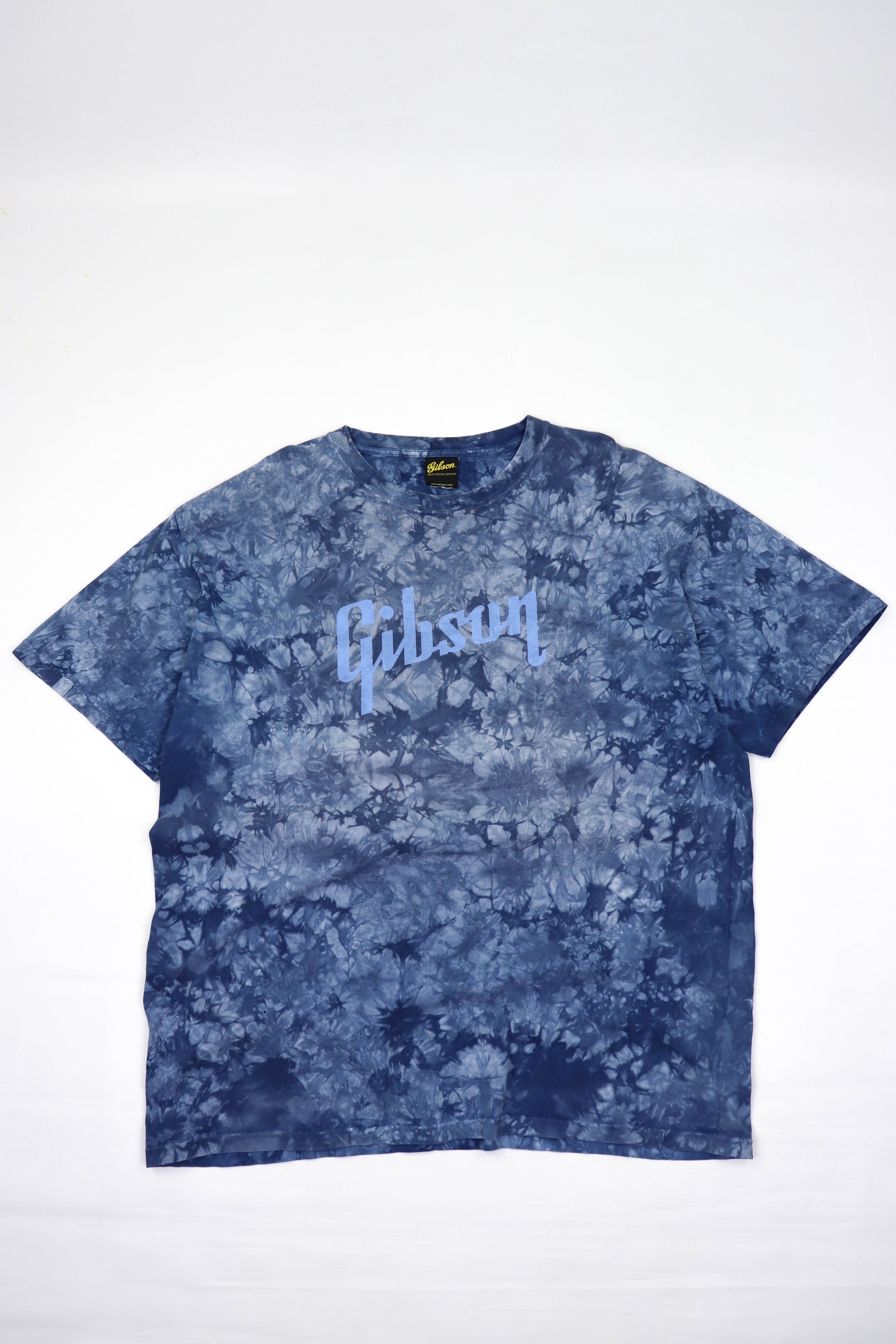 Vintage Gibson Vintage Dangerous Curves Tie Dye Graphics T-shirt Tee Size US XL / EU 56 / 4 - 1 Thumbnail