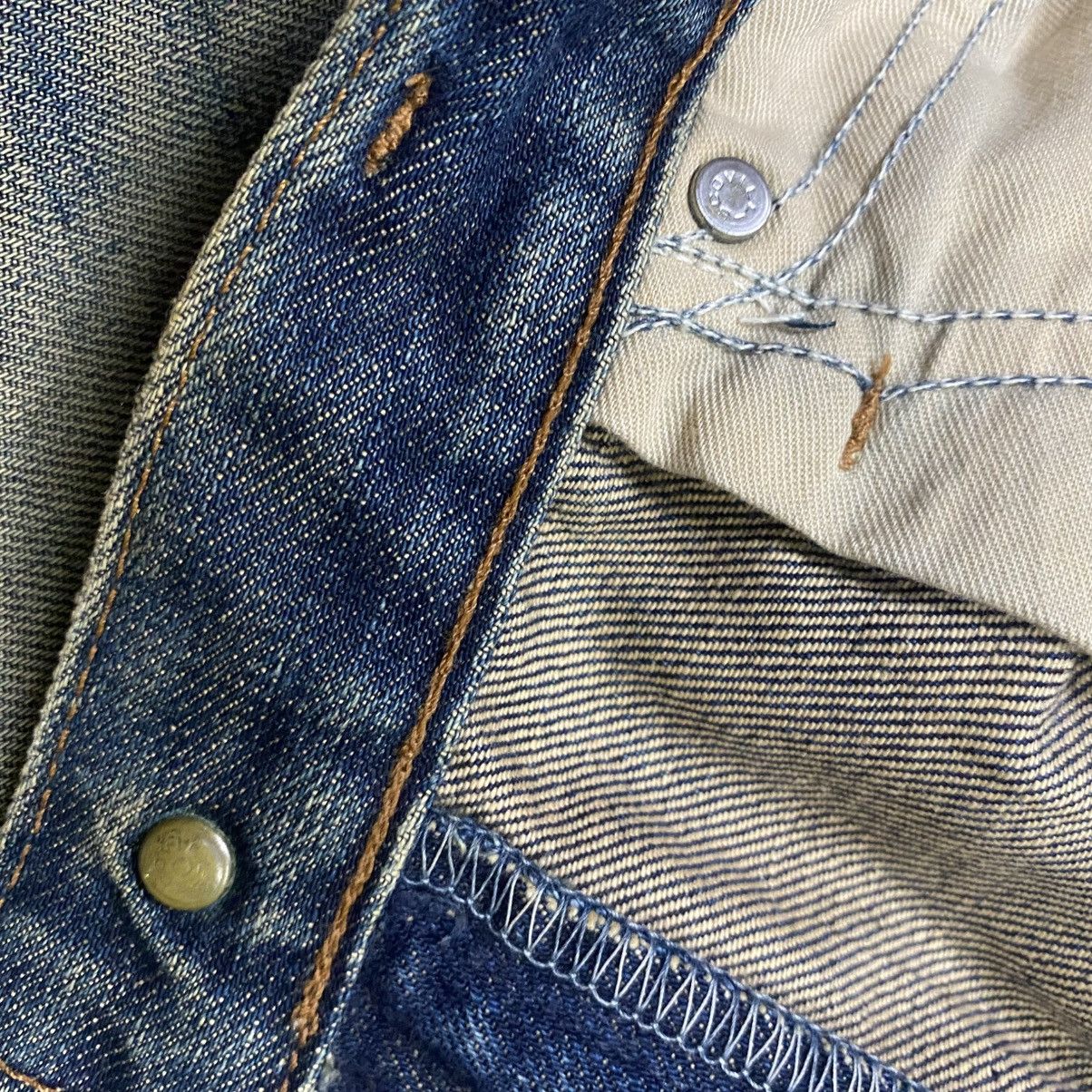 Vintage × Wrangler Wrangler distressed denim flare pant Size US 29 - 18 Thumbnail