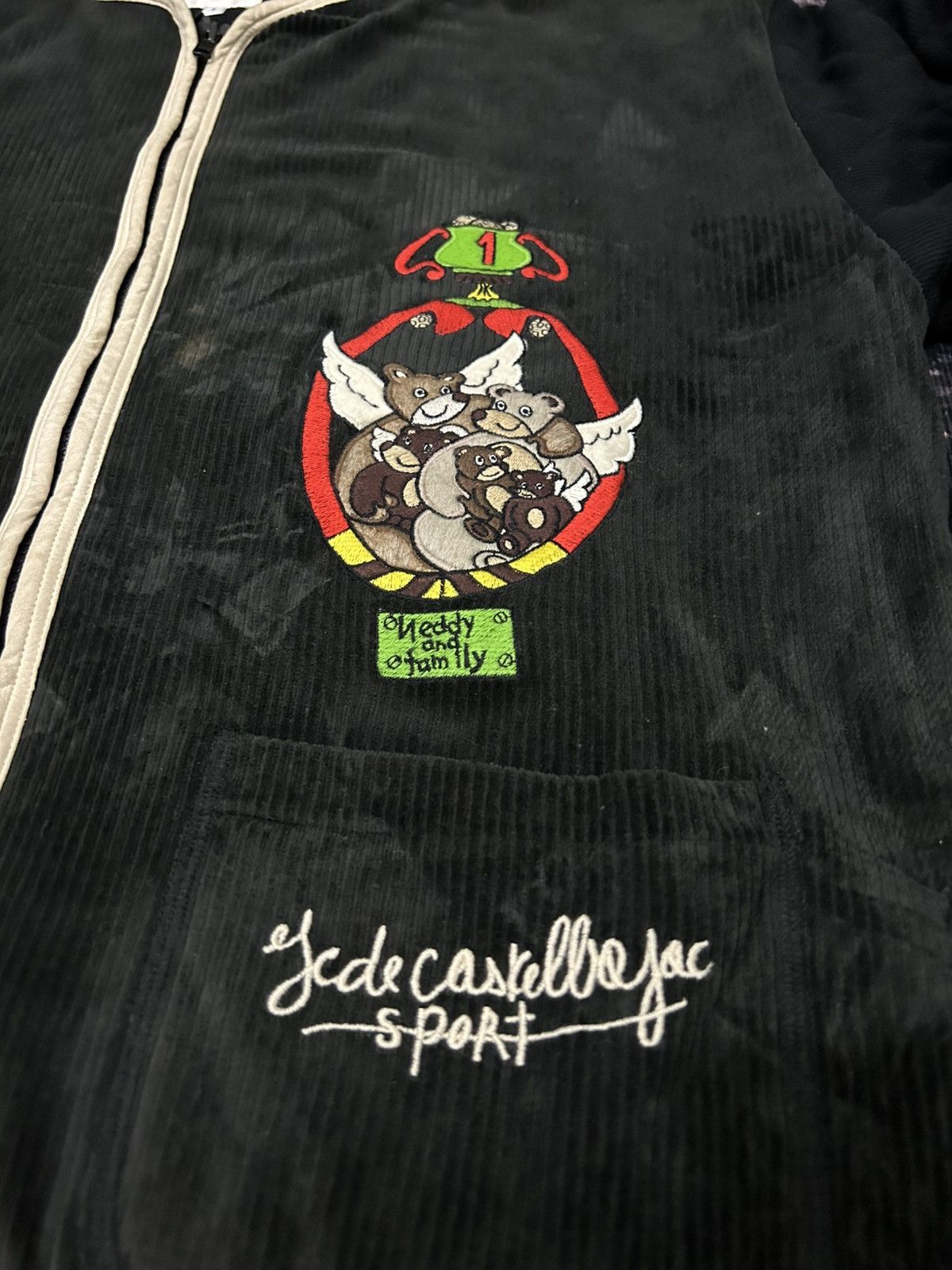 Jean Charles De Castelbajac Jean Charles De Castelbajac Family Liff Corduroy Jacket Size US L / EU 52-54 / 3 - 6 Thumbnail