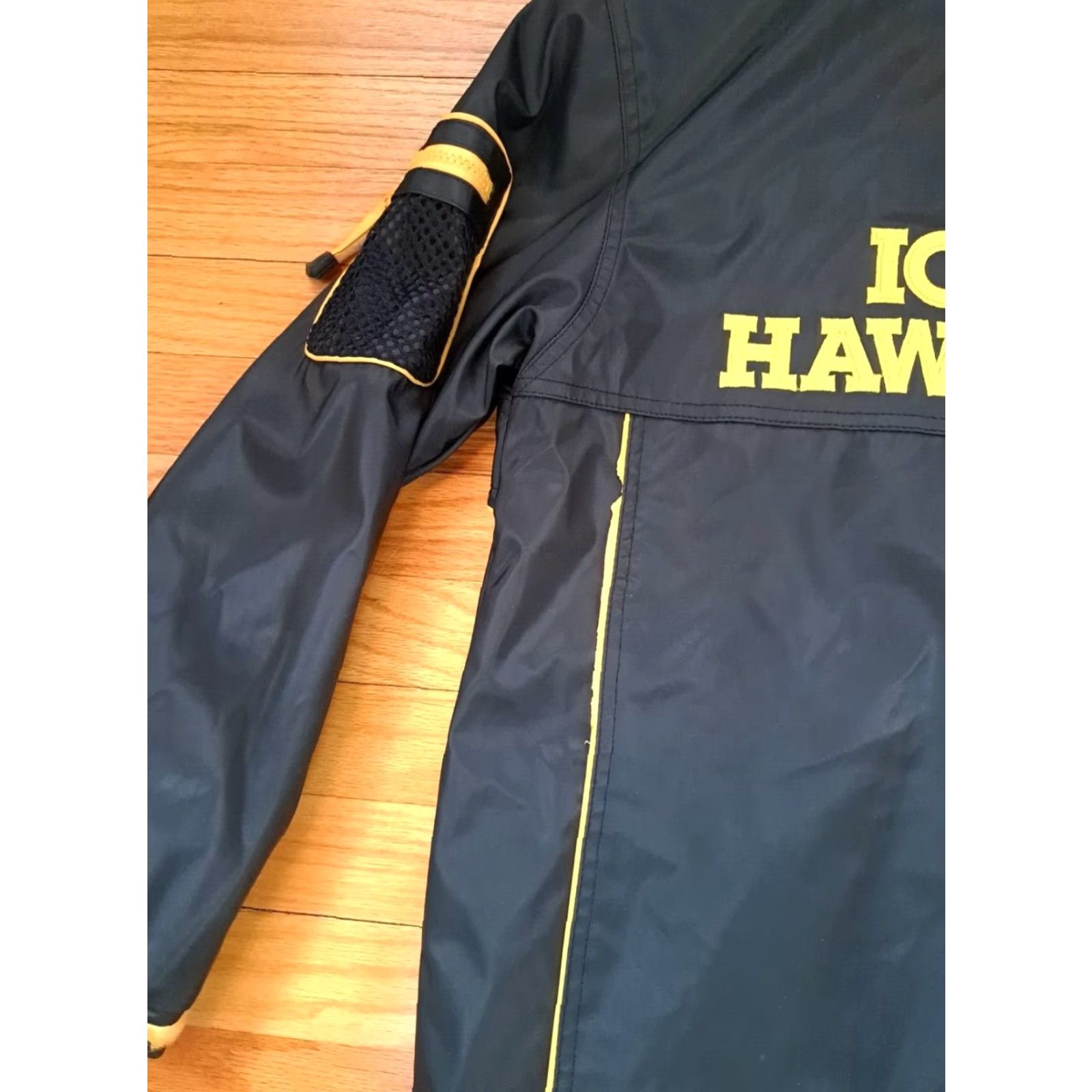 Vintage Iowa Hawkeyes Insulated Full Zip Hooded Parka Field Jacket Large Heavy Size US L / EU 52-54 / 3 - 3 Thumbnail