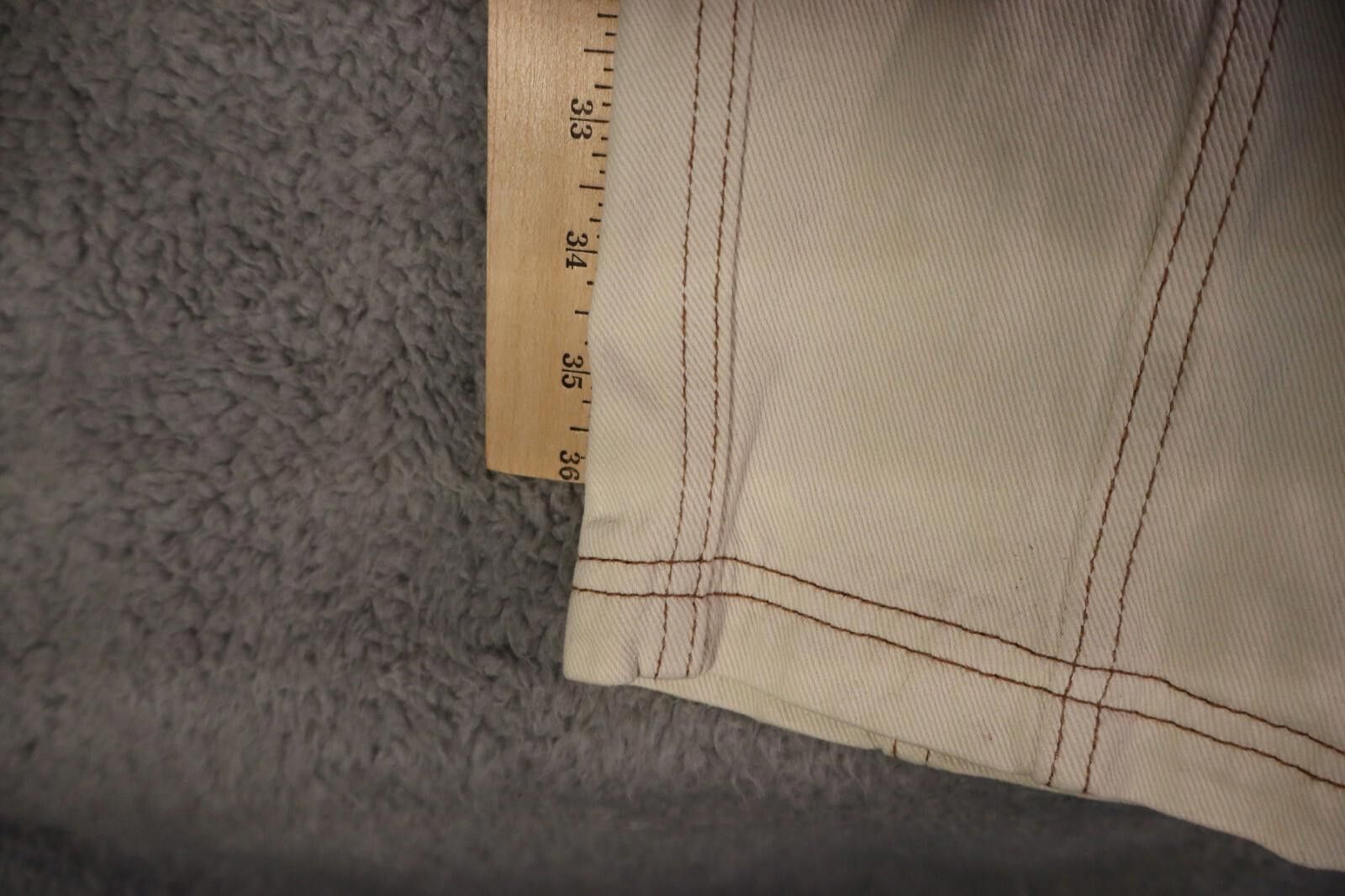Pacsun Pacsun Elastic Waist Bone Relaxed Utility Cargo Pants Medium Size 32" / US 10 / IT 46 - 2 Thumbnail