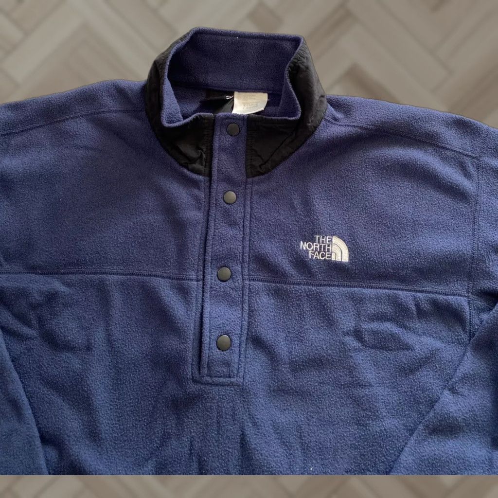 The North Face VINTAGE The North Face Fleece Pullover Sweater Men’s Blue Lightweight Sz XL /19-7 Size US XL / EU 56 / 4 - 1 Thumbnail