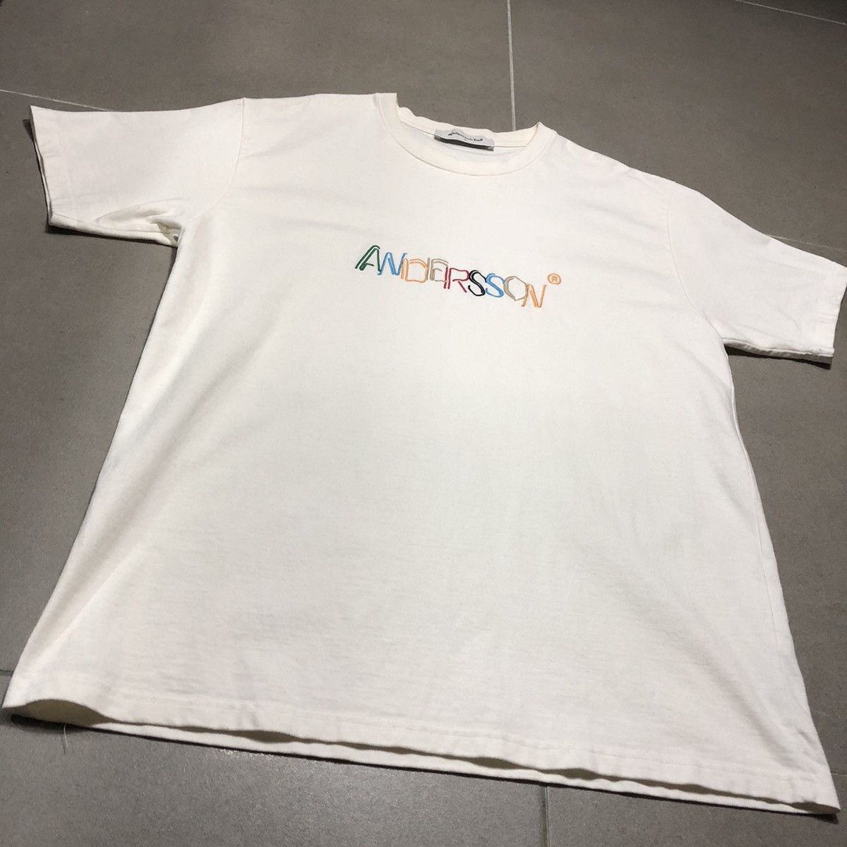 Andersson Bell Andersson Bell Spell-Out Tshirt Size US M / EU 48-50 / 2 - 4 Thumbnail