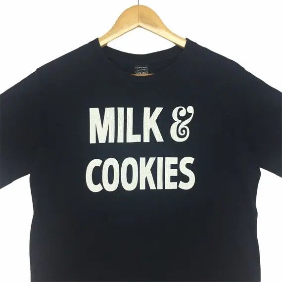 Number (N)ine NUMBER (N)INE Takahiro Miyashita Milk & Cookies Tee Shirt Size US M / EU 48-50 / 2 - 2 Thumbnail