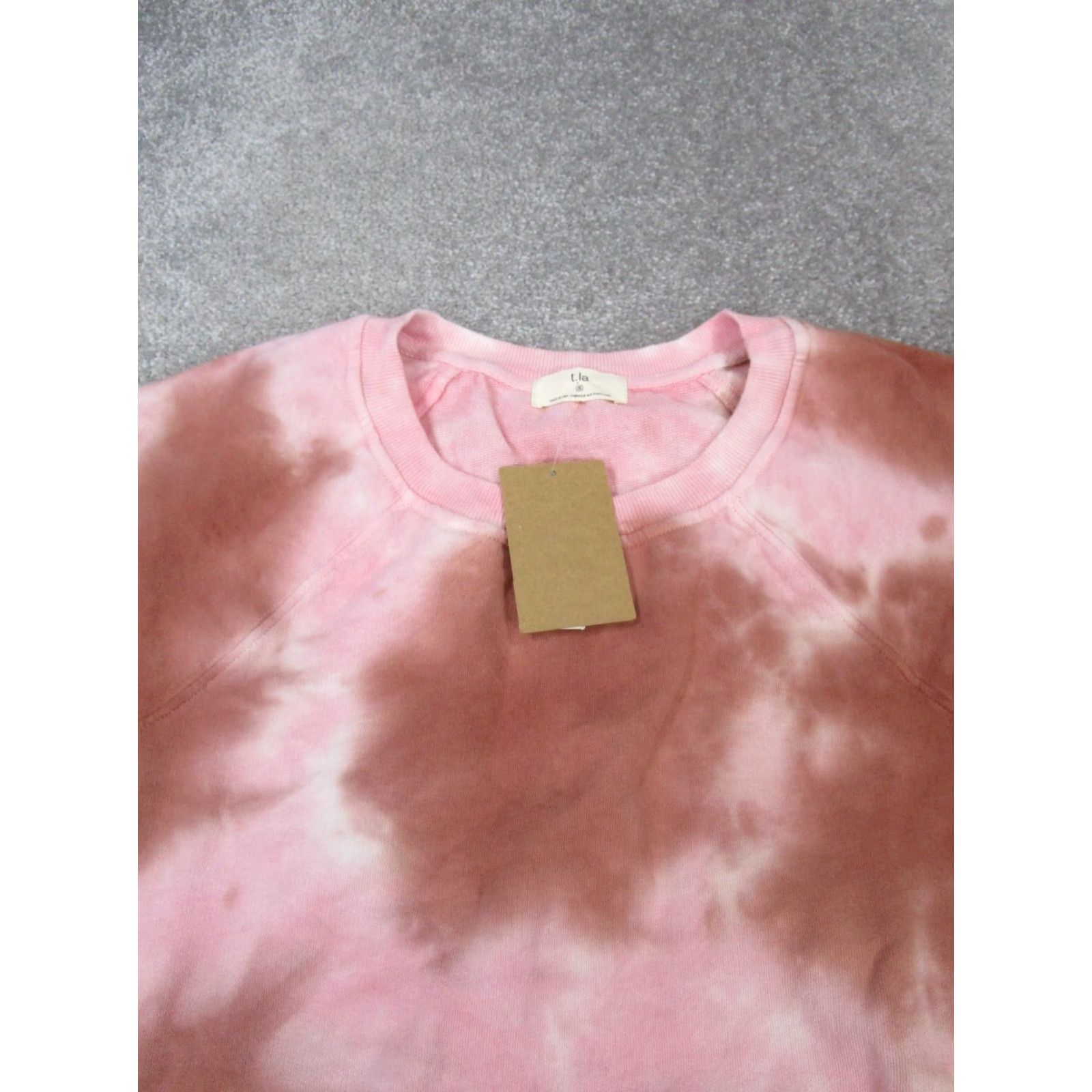 Pinko T.La T-Shirt Womens Small Pink Brown Cotton Top New Shirt Womens Small Pink T.La T-Shirt Size S / US 4 / IT 40 - 2 Thumbnail
