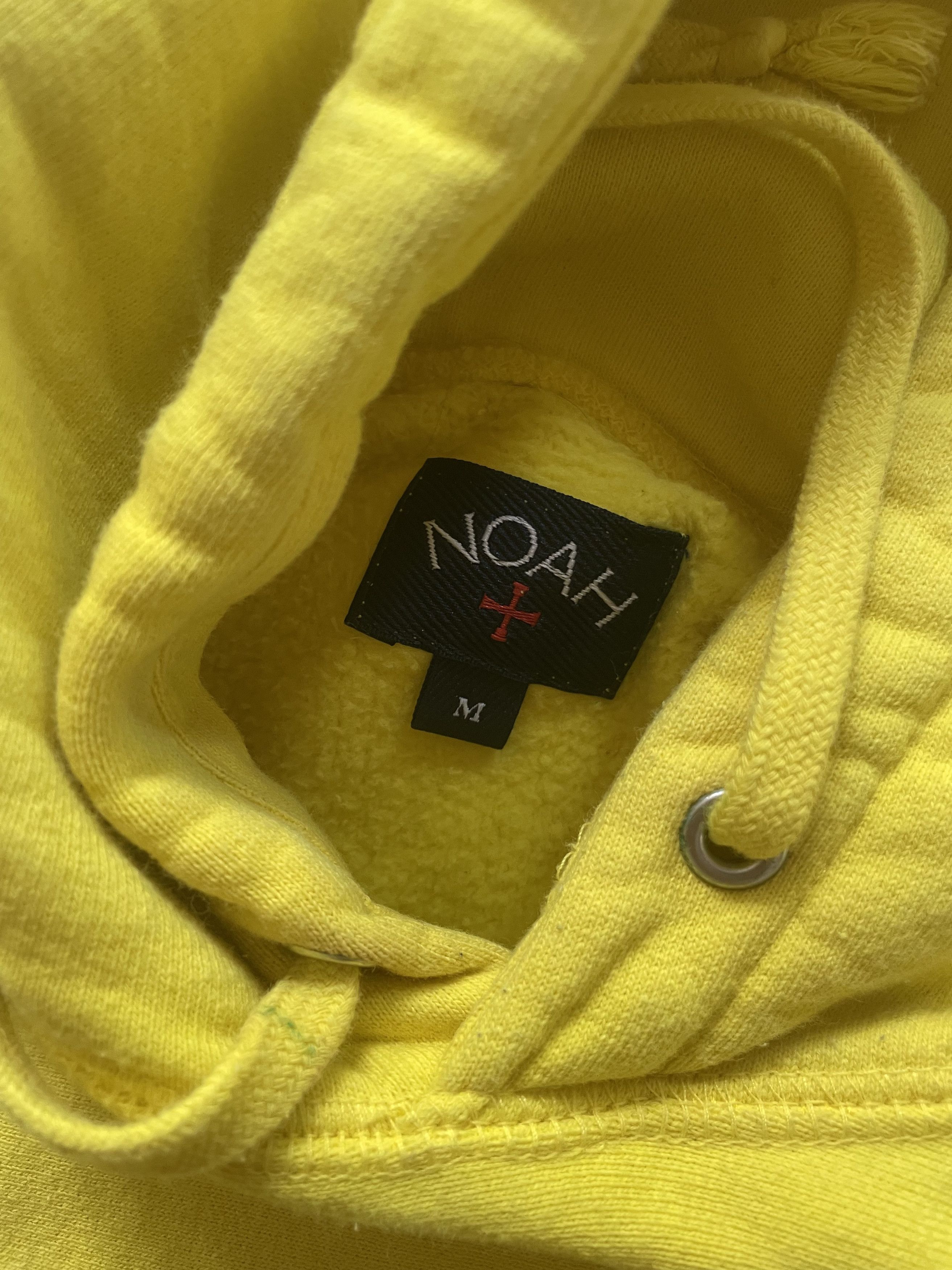 Noah 💥💥 Noah Core Logo Hoodie (SS19) - Yellow Size US M / EU 48-50 / 2 - 4 Thumbnail
