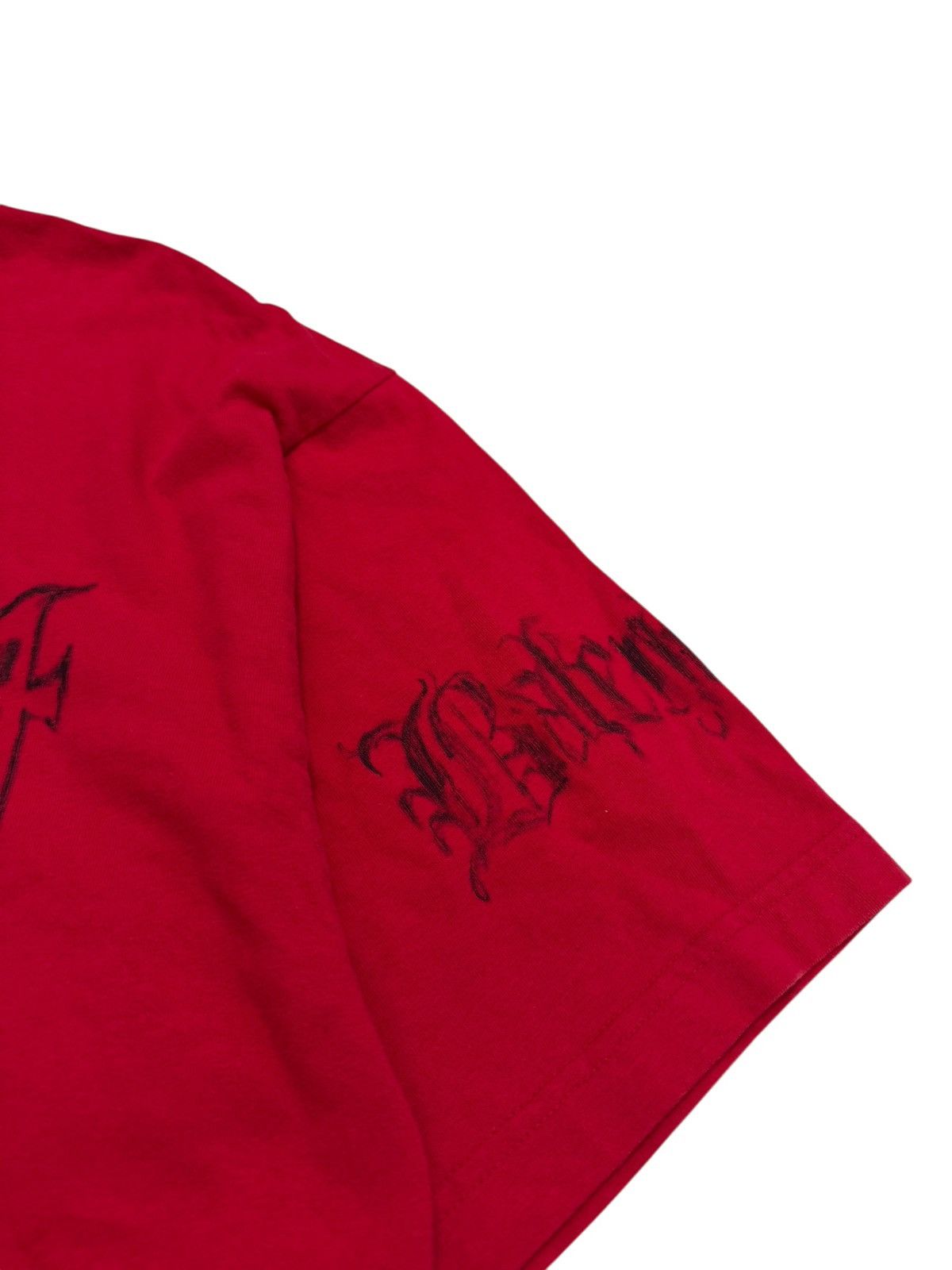 Balenciaga Tattoo DIY Metal Tee Shirt Red Size US S / EU 44-46 / 1 - 5 Thumbnail