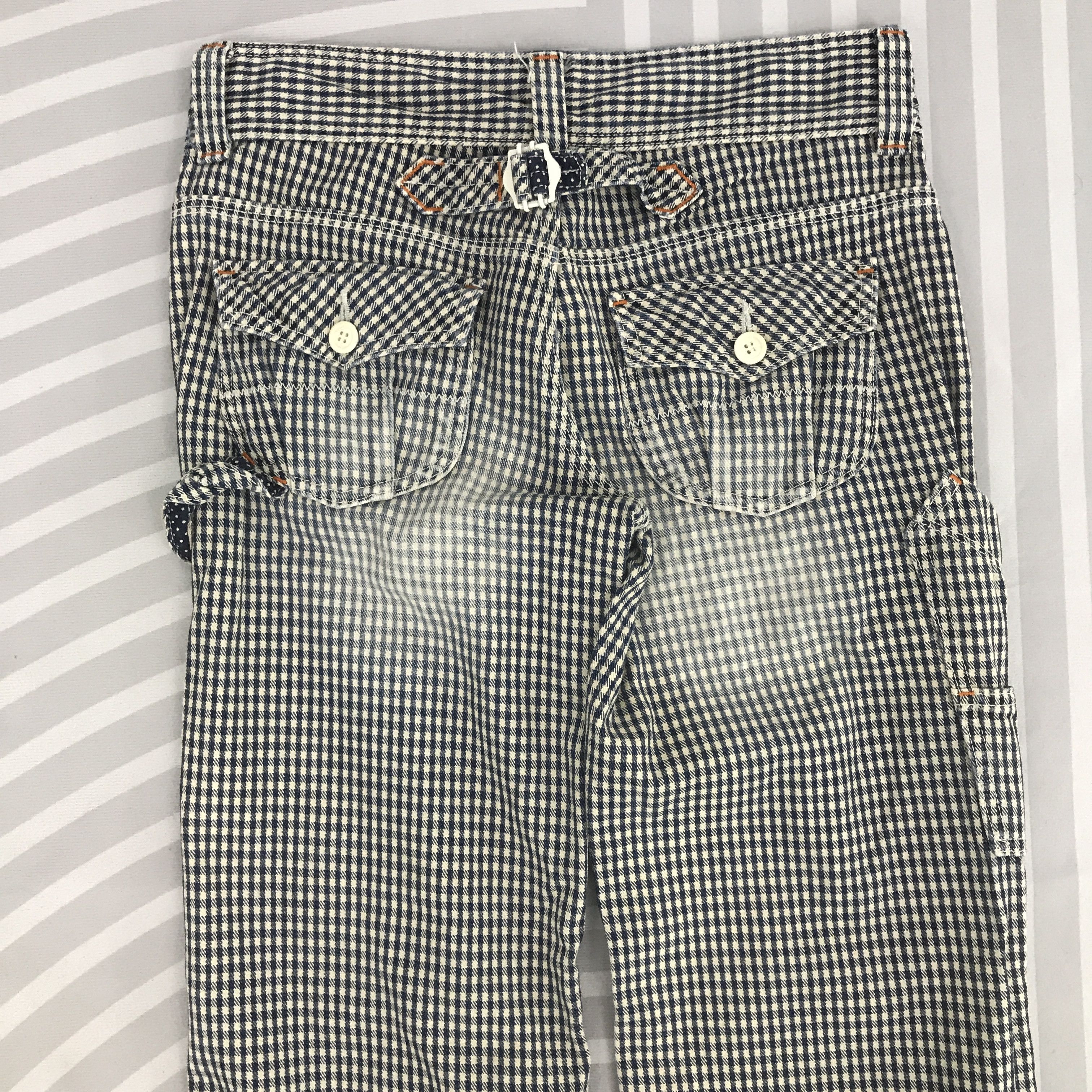Japanese Brand × Vintage Vintage faded Japanese Brand design pants Size US 30 / EU 46 - 5 Thumbnail