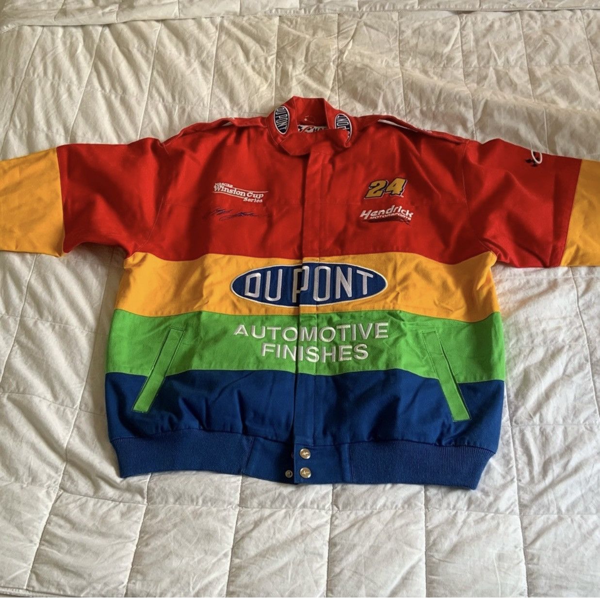 Chase Authentics Vintage Jeff Gordon NASCAR jacket Size US XL / EU 56 / 4 - 2 Thumbnail