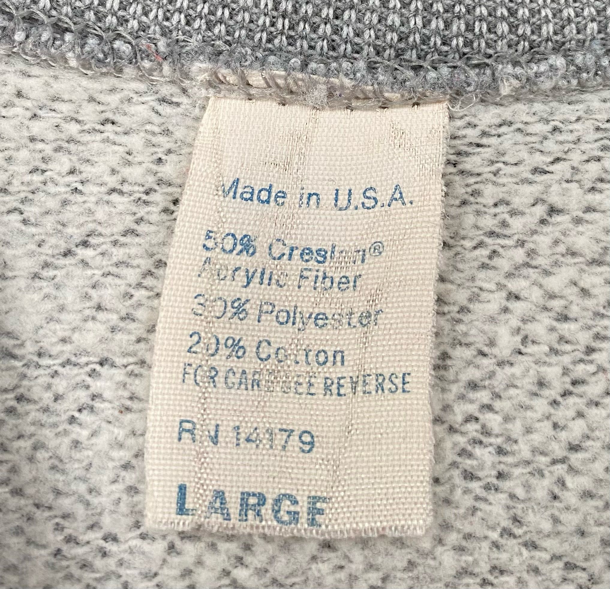 Vintage 80’s Grey Blank Raglan Short Sleeve Sweatshirt Small Size US S / EU 44-46 / 1 - 5 Thumbnail