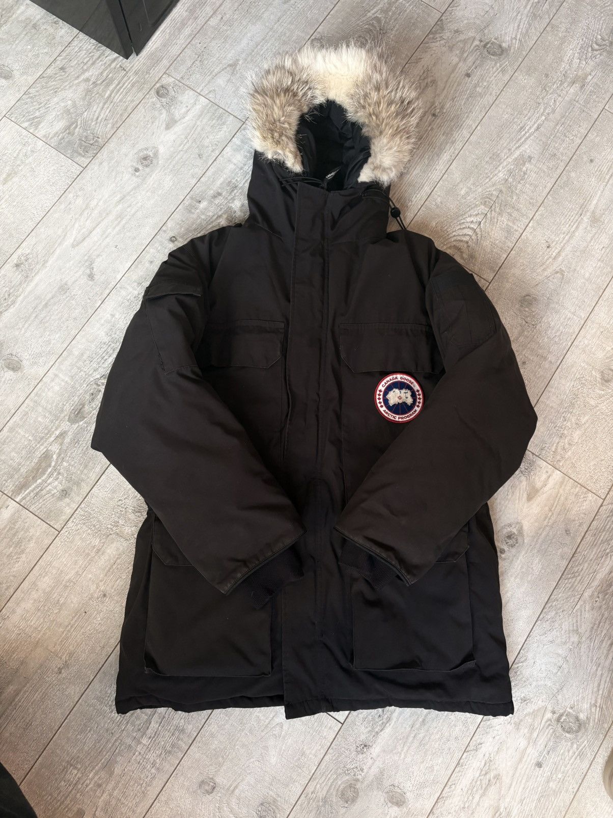 Canada Goose Canada Goose Citadel Parka Mens XL Black Size US XL / EU 56 / 4 - 3 Thumbnail