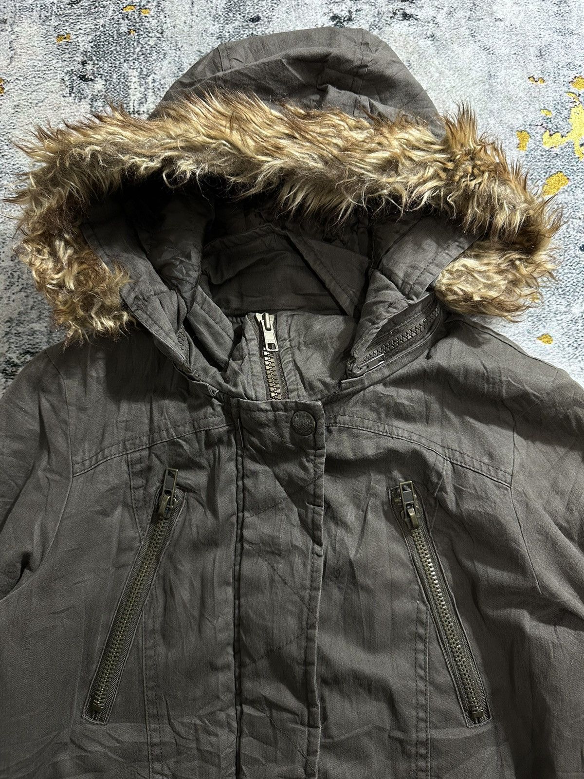 GOA 2000s CORNFLAKE IF SIX WAS NINE LGB STYLE FUR JACKET Size US M / EU 48-50 / 2 - 3 Thumbnail