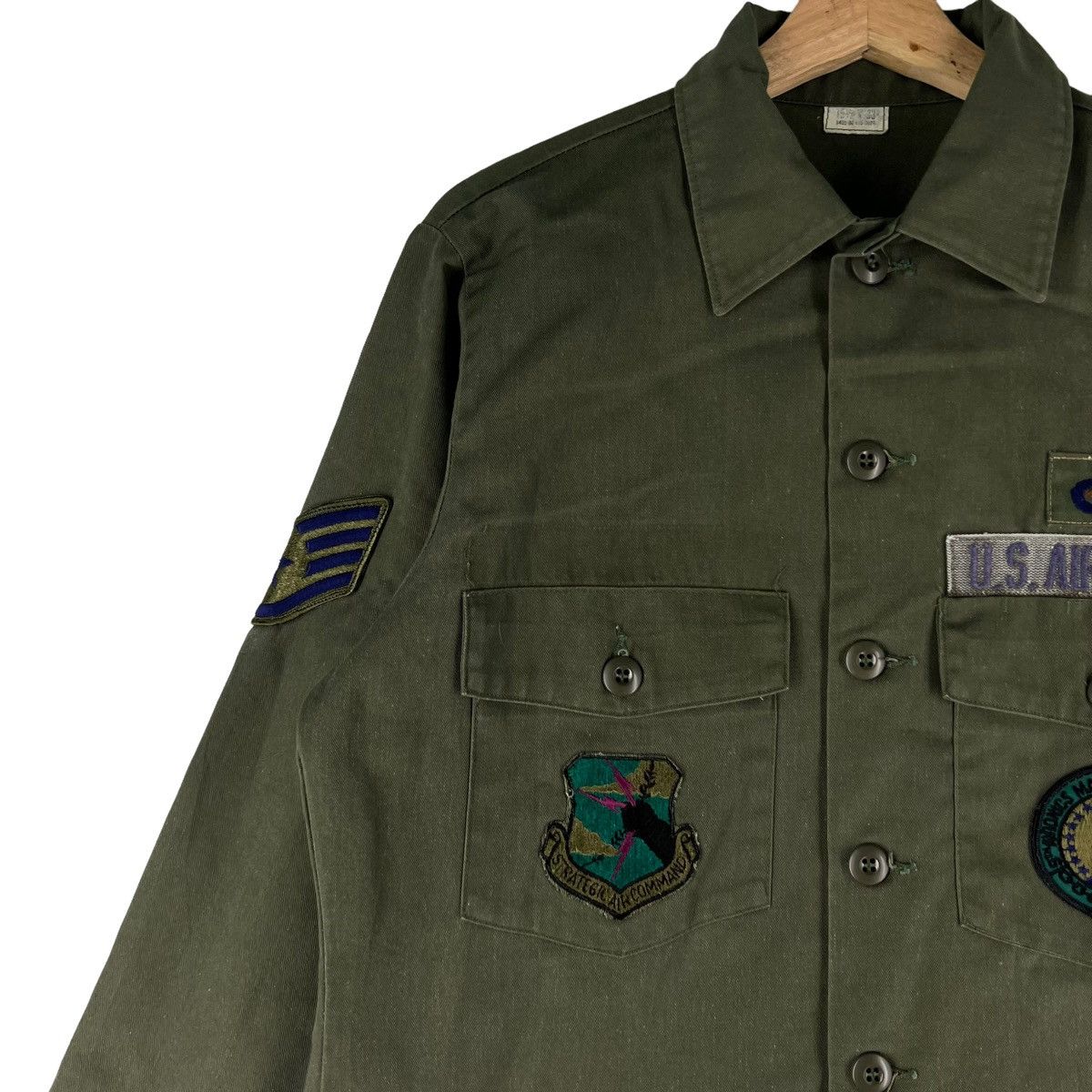 Buzz Rickson's 🔥VINTAGE 40’s U.S. AIR FORCE OG-07 SHIRT JACKET MILITARY Size US M / EU 48-50 / 2 - 7 Thumbnail