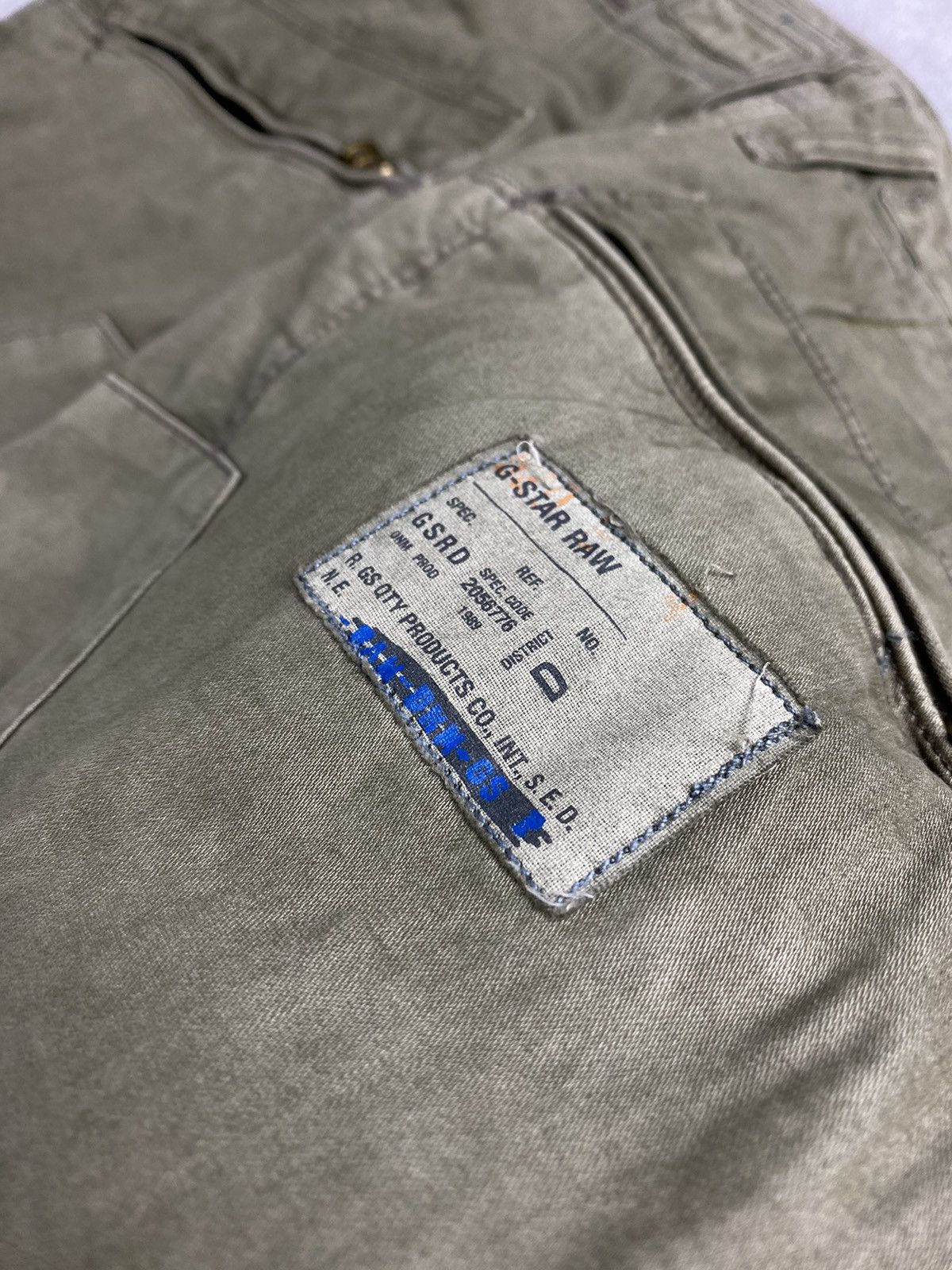 G-Star Vintage multi pocket cargo G-Star Raw jeans y2k Size US 31 - 8 Thumbnail