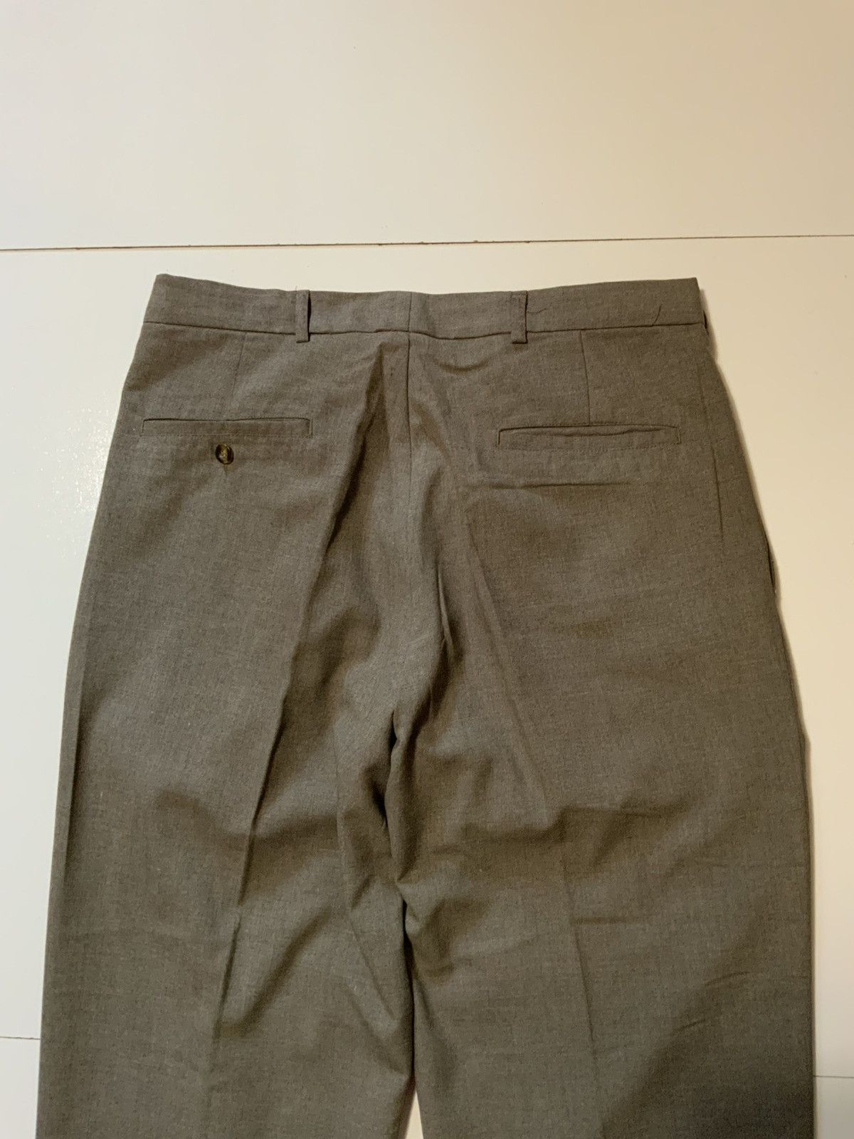 Levi's Vintage 80s Levis Strauss Sevens Pleated Cuff Dress Pants Size US 34 / EU 50 - 8 Thumbnail