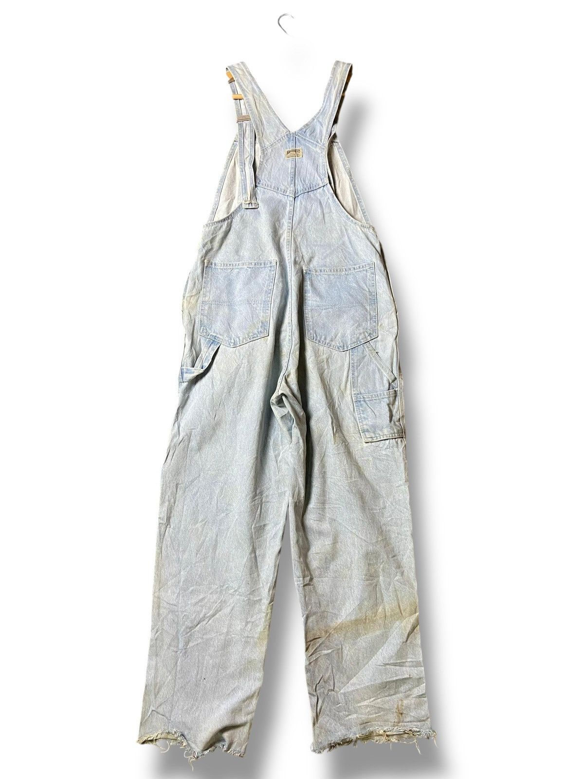 Japanese Brand × Modern Amusement × Vintage Amusement Japanese Brand Denim Overalls (123) Size US 32 / EU 48 - 4 Thumbnail