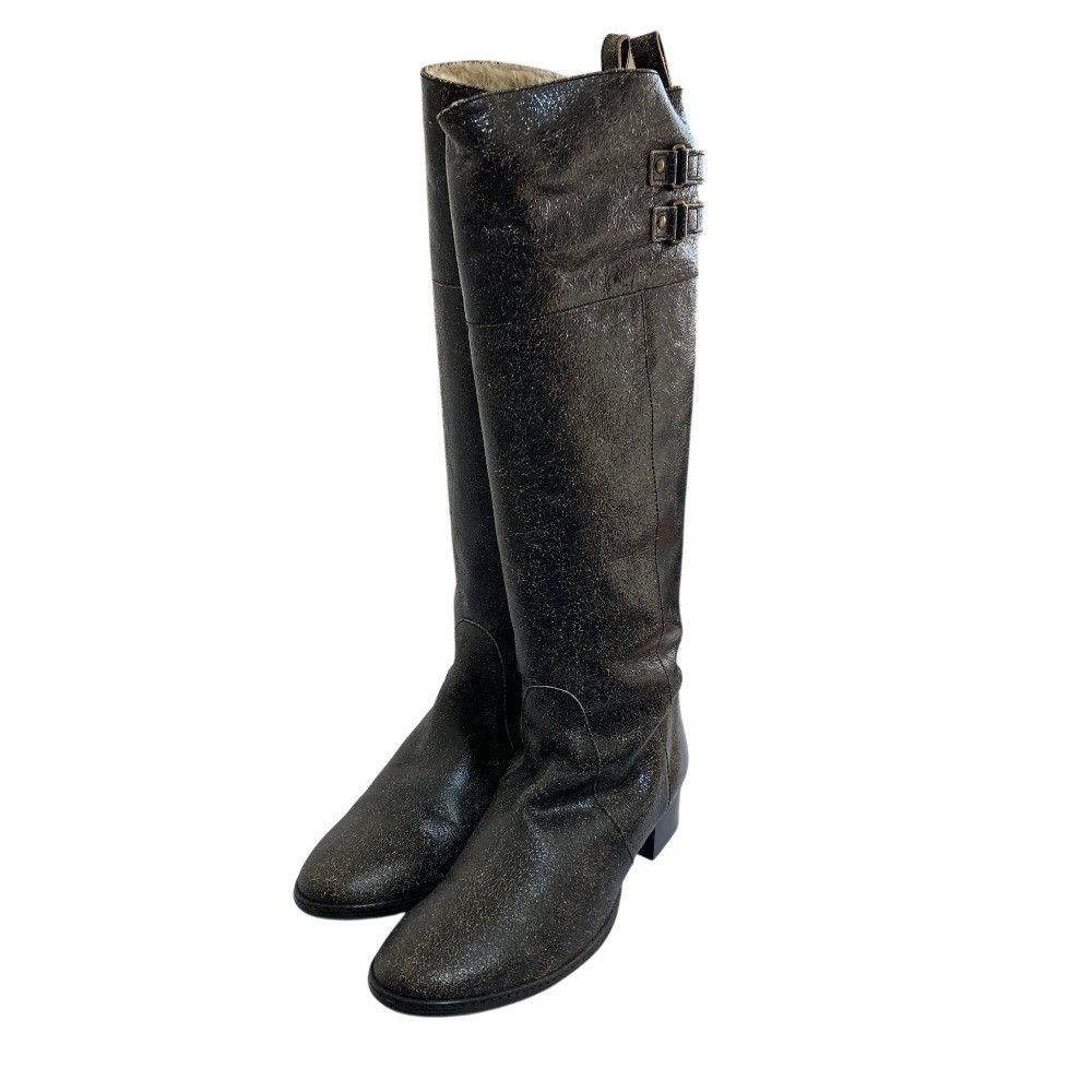 Tsumori Chisato Tsumori Chisato TSUMORI CHISATO Leather Long Boots Leather Shoes DUTY FREE for USA Size ONE SIZE - 1 Thumbnail