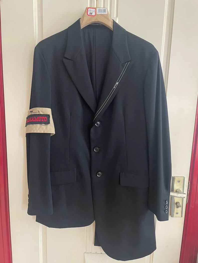 Yohji Yamamoto Yohji Yamamoto 20th century antiwar asymmetric jacket 2505- Size US L / EU 52-54 / 3 - 1 Thumbnail