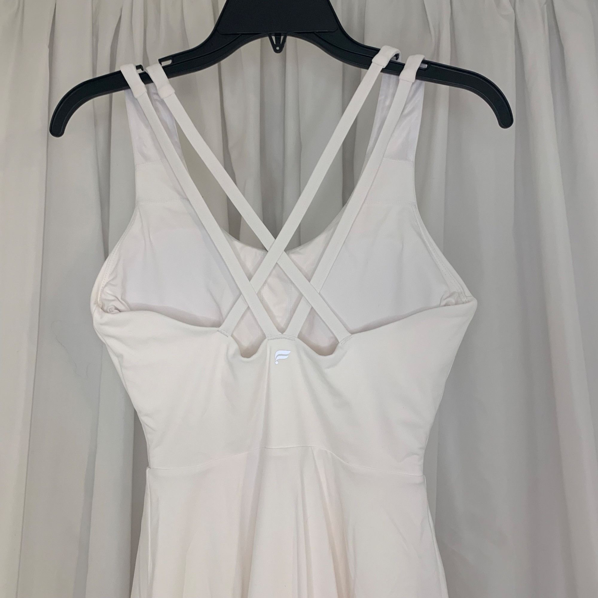 Fabletics Fabletics Boost Performance White Athletic Dress Tennis Pick Size S / US 4 / IT 40 - 5 Thumbnail