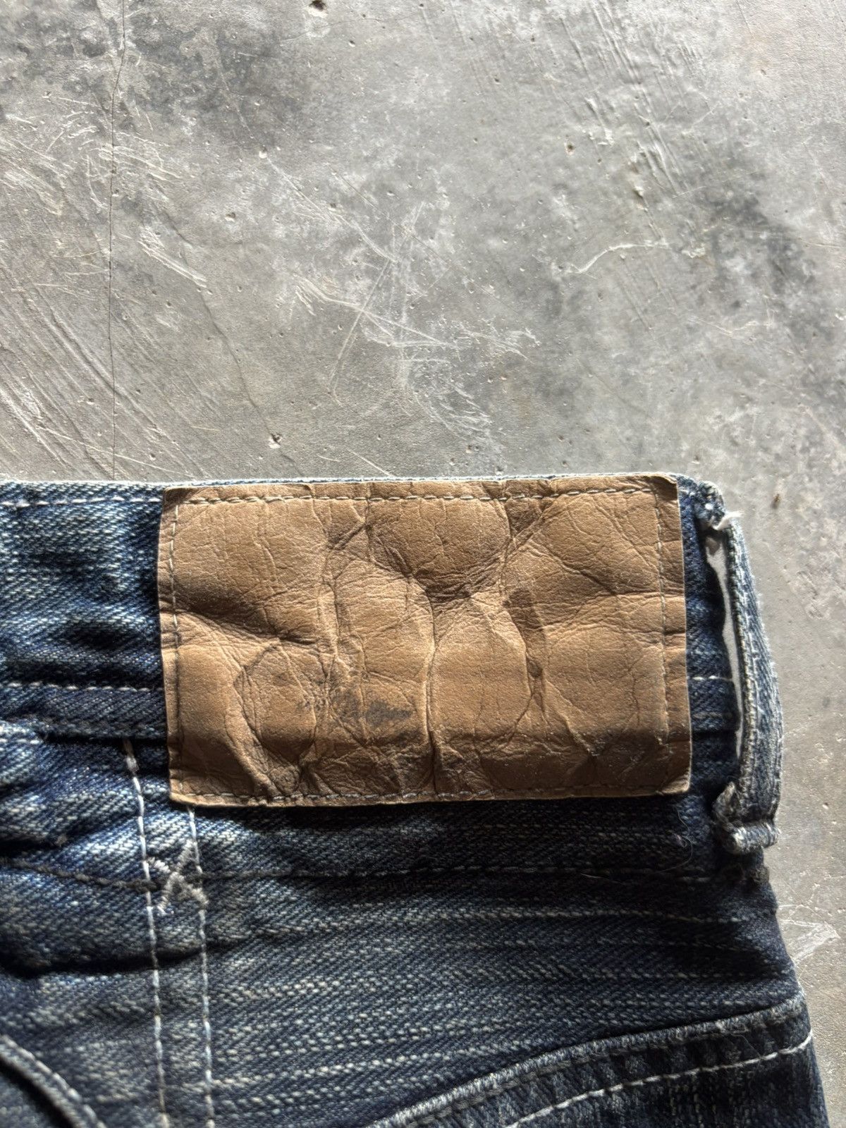 If Six Was Nine DESTROY BABYLON japanese jeans oil muddy rust wash punk goth Size US 34 / EU 50 - 17 Thumbnail
