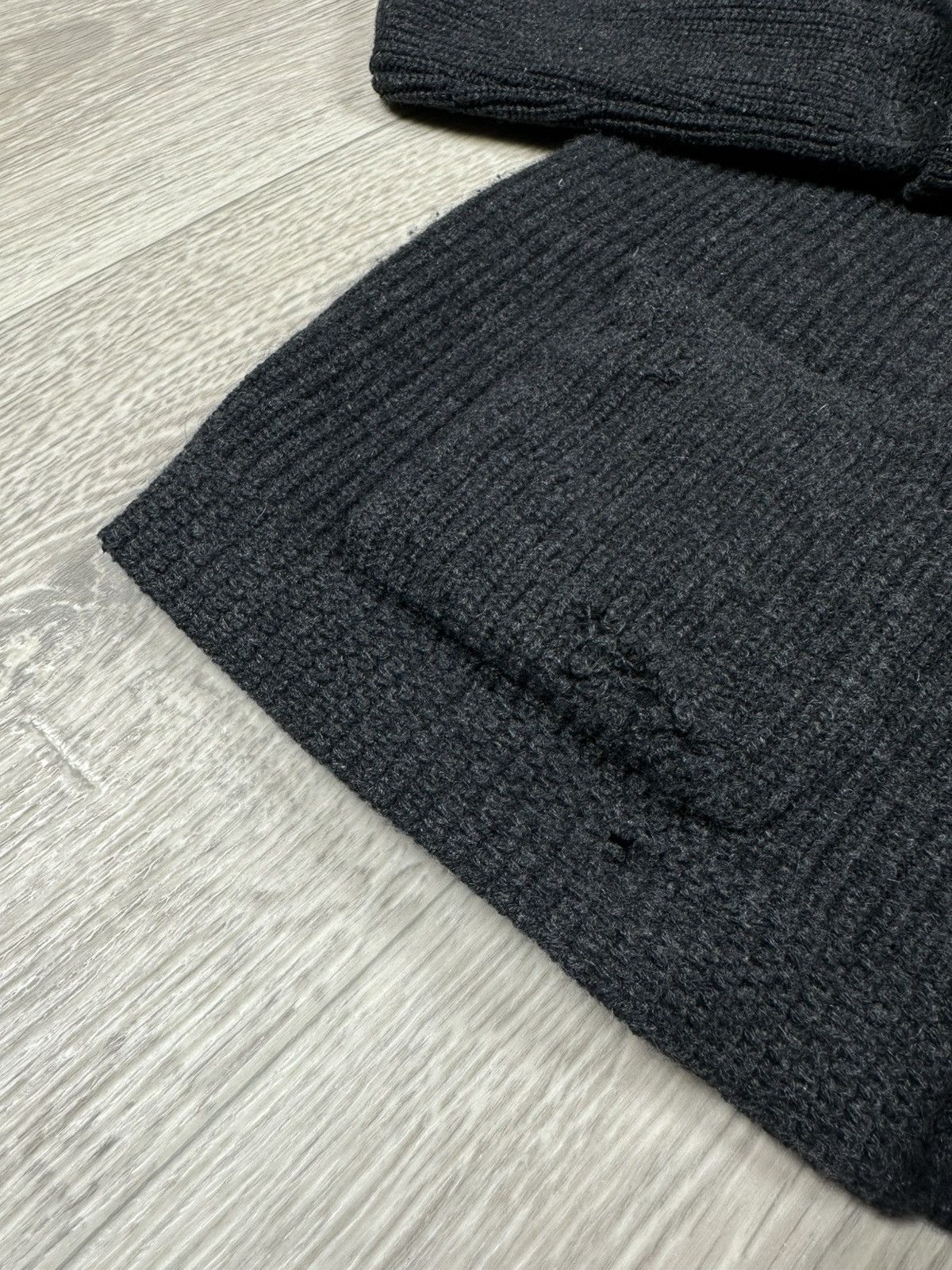 RRL Ralph Lauren RRL Ralph Lauren Cashmere Distressed Cardigan Sweater Size US XL / EU 56 / 4 - 5 Thumbnail