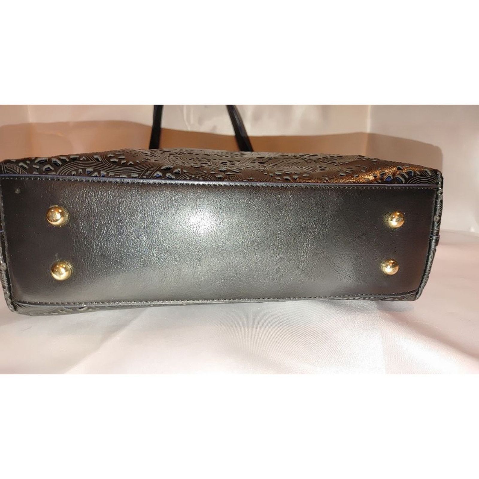 Buco BUCO Ashley Laser Cut Scalloped Tote Size ONE SIZE - 6 Thumbnail