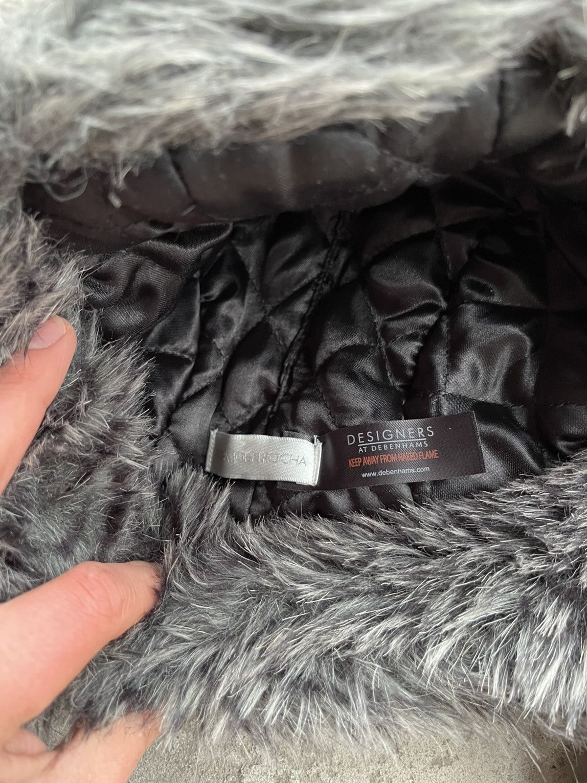 Hysteric Glamour × If Six Was Nine × Japanese Brand 90s Japanese Fur Faux Fuzzy Trapper Mohair Ushanka Hat Y2K Size ONE SIZE - 8 Thumbnail