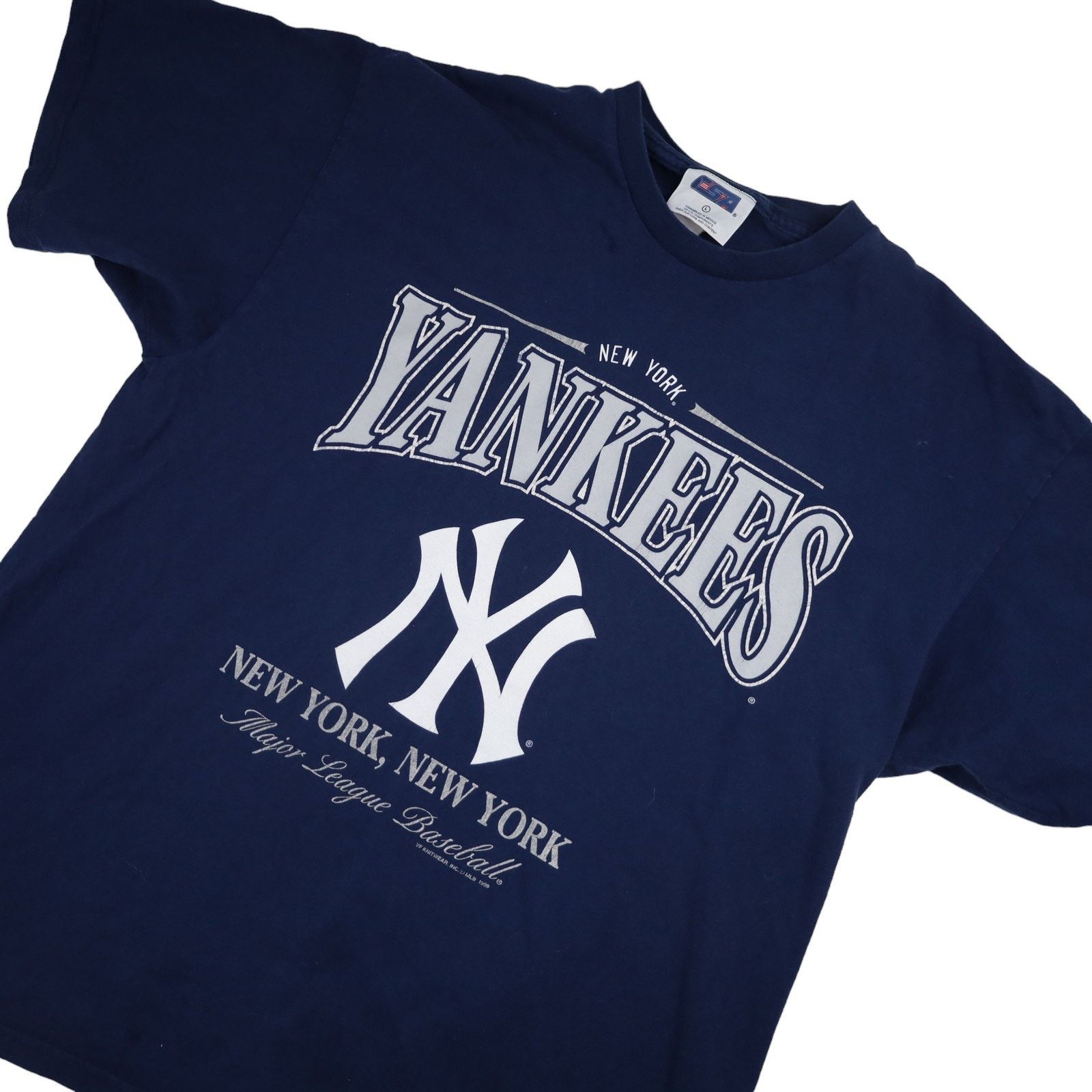 MLB × Vintage Vintage MLB New York Yankees Graphic T Shirt Size US L / EU 52-54 / 3 - 2 Thumbnail