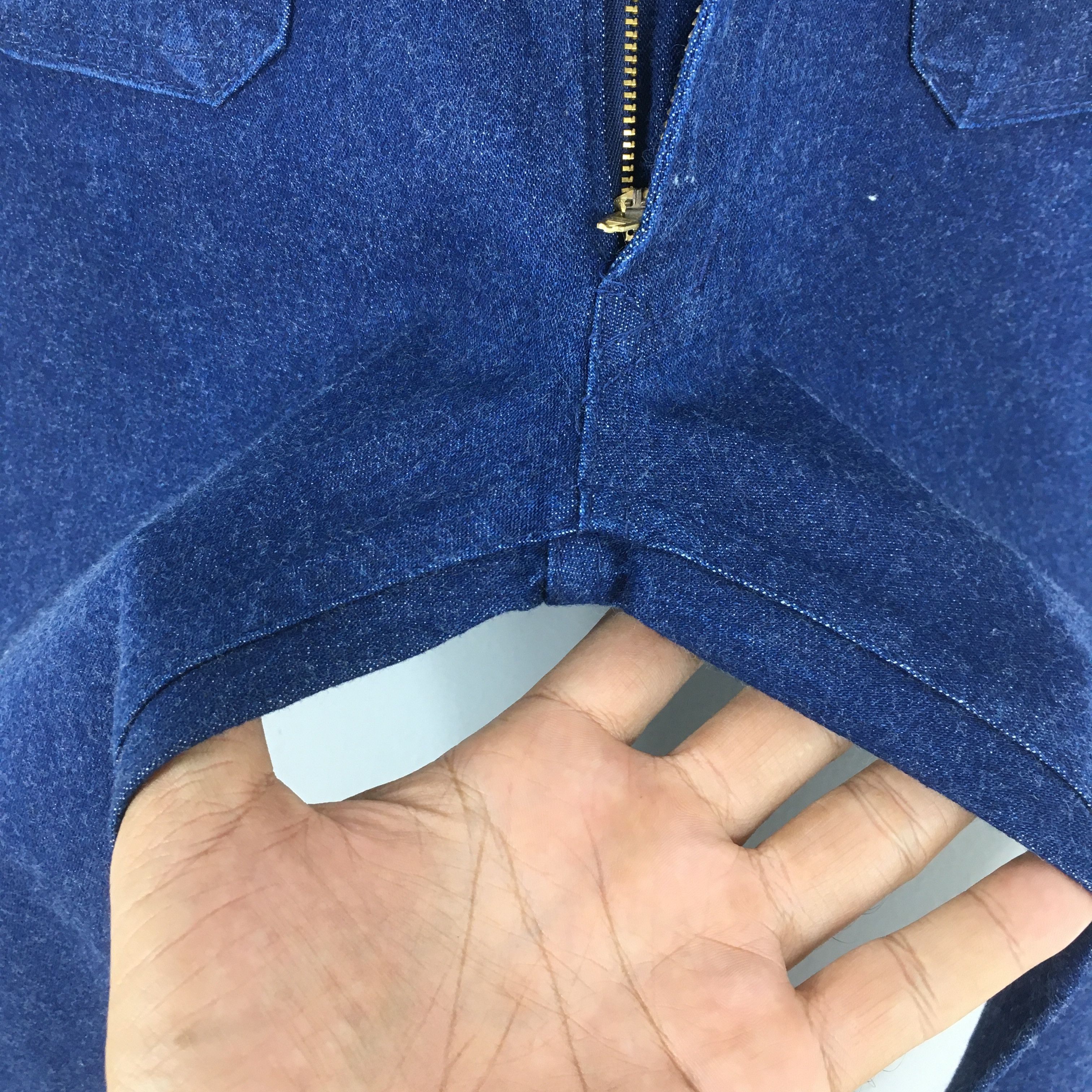 Size 26x29.5 Vintage Big Gutu Blue Flared Bootcut Jeans