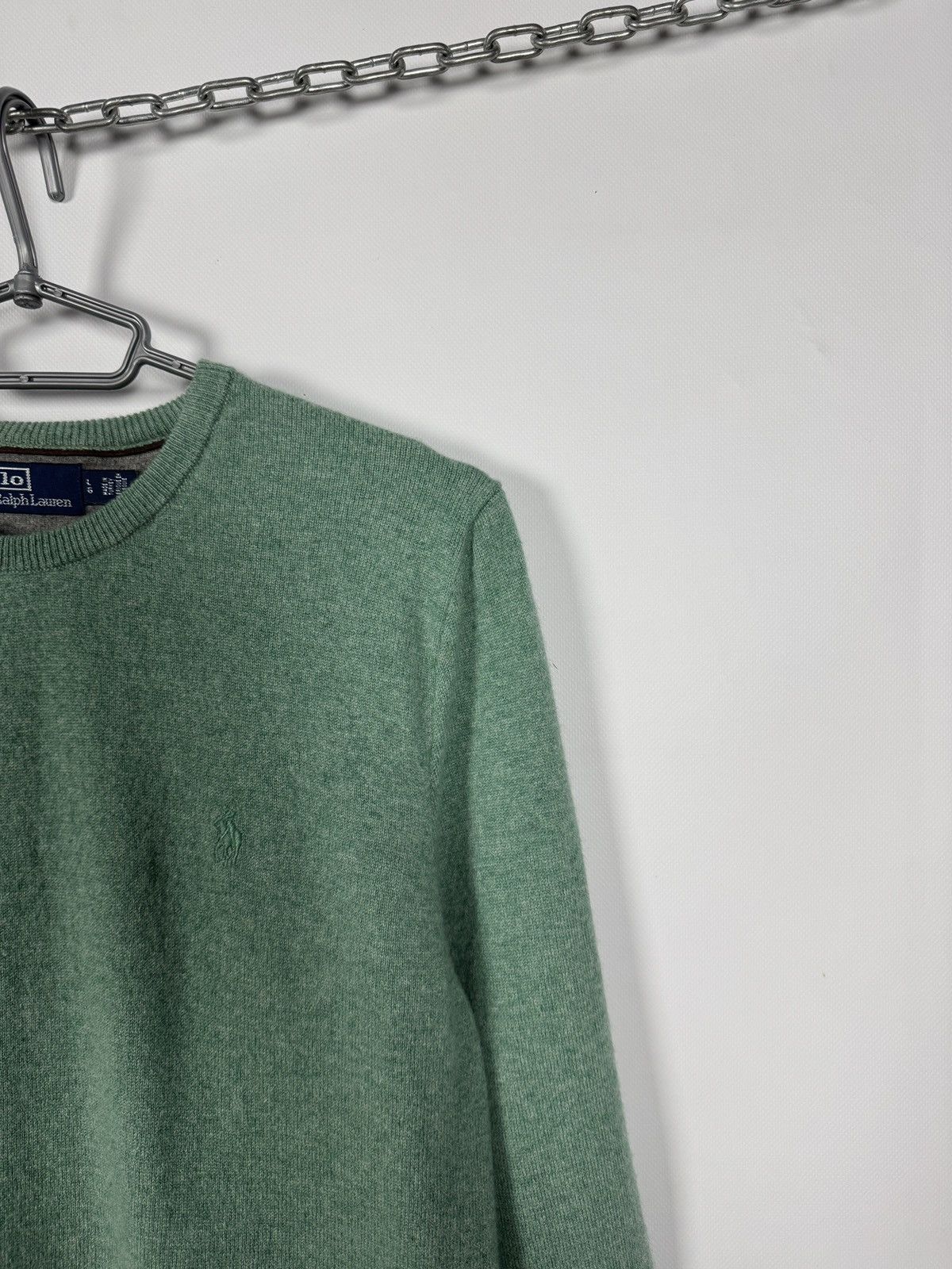Polo Ralph Lauren Men’s Polo Ralph Lauren Crewneck Wool Sweater Vintage Size L Size US L / EU 52-54 / 3 - 2 Thumbnail