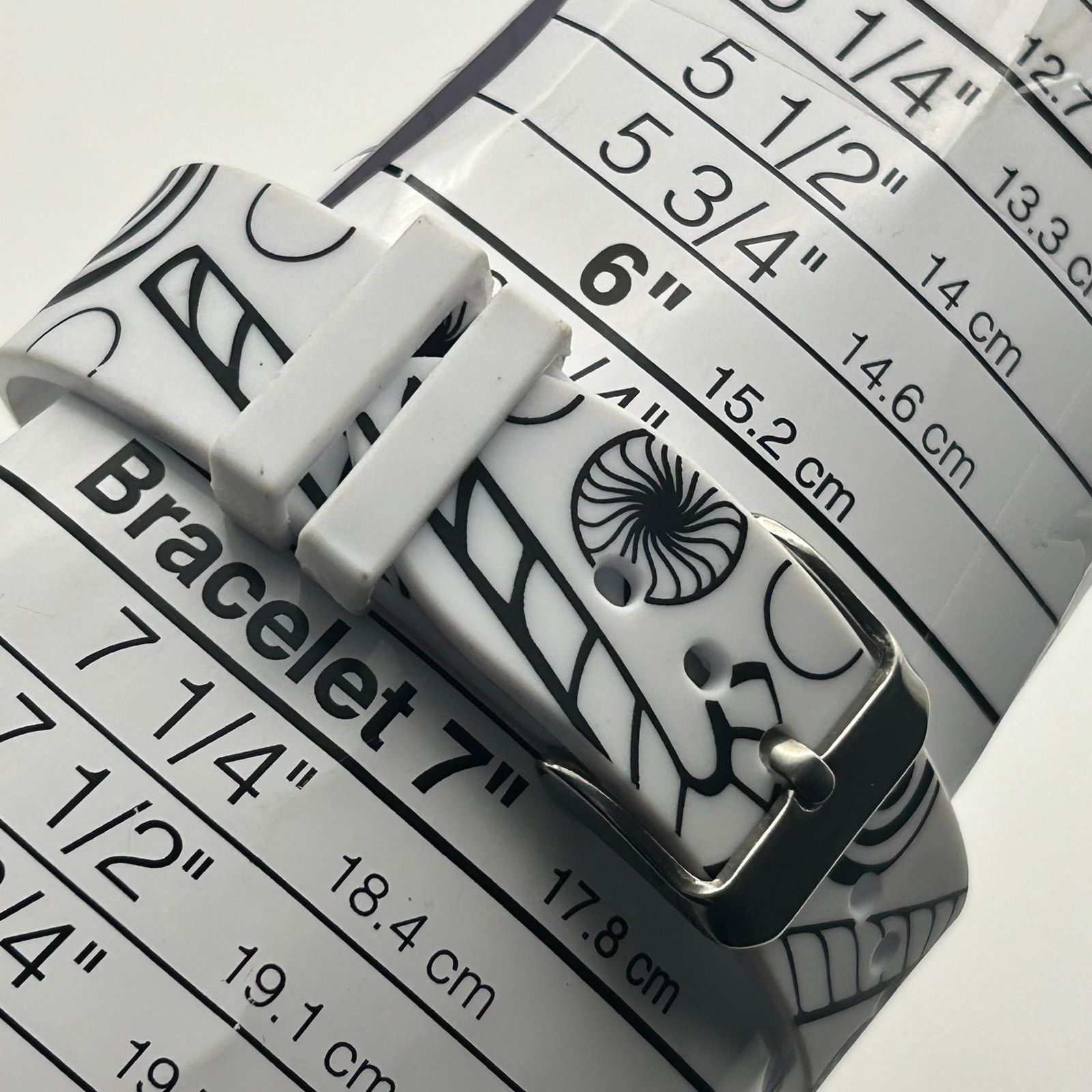 Other Doodlz Color Your Own 36mm Black & White Silicon Band Watch Size ONE SIZE - 8 Thumbnail
