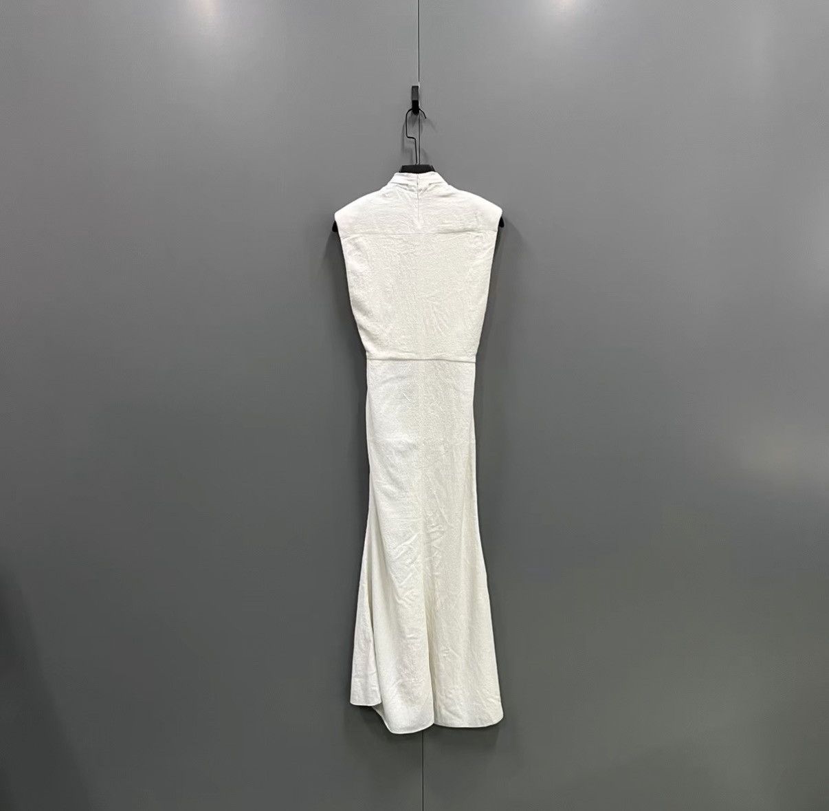 Isabel Marant Isabel Marant white zip scarf collar dress J41 Size XXS / US 00 / IT 34 - 2 Thumbnail