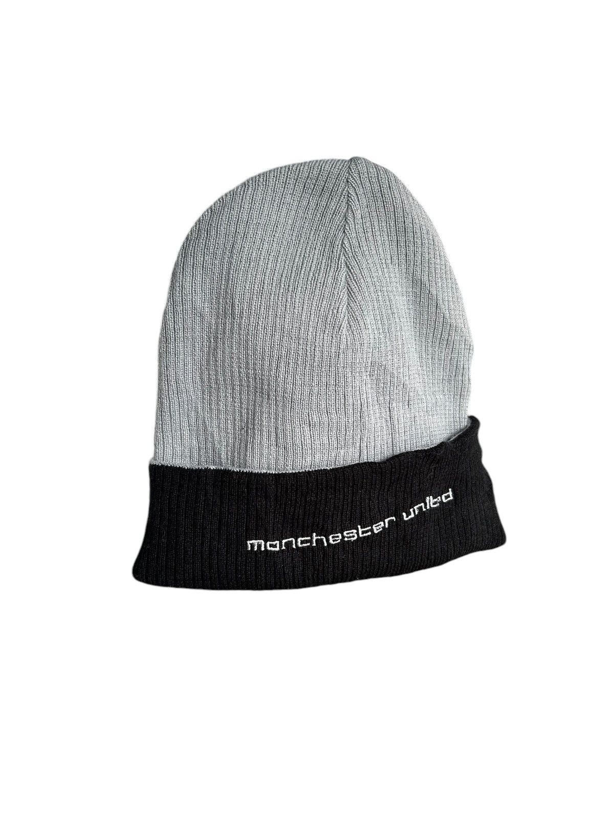 Japanese Brand × Vintage Vintage Reversible Manchester United Nike Beanie Hats☠️ Size ONE SIZE - 3 Thumbnail