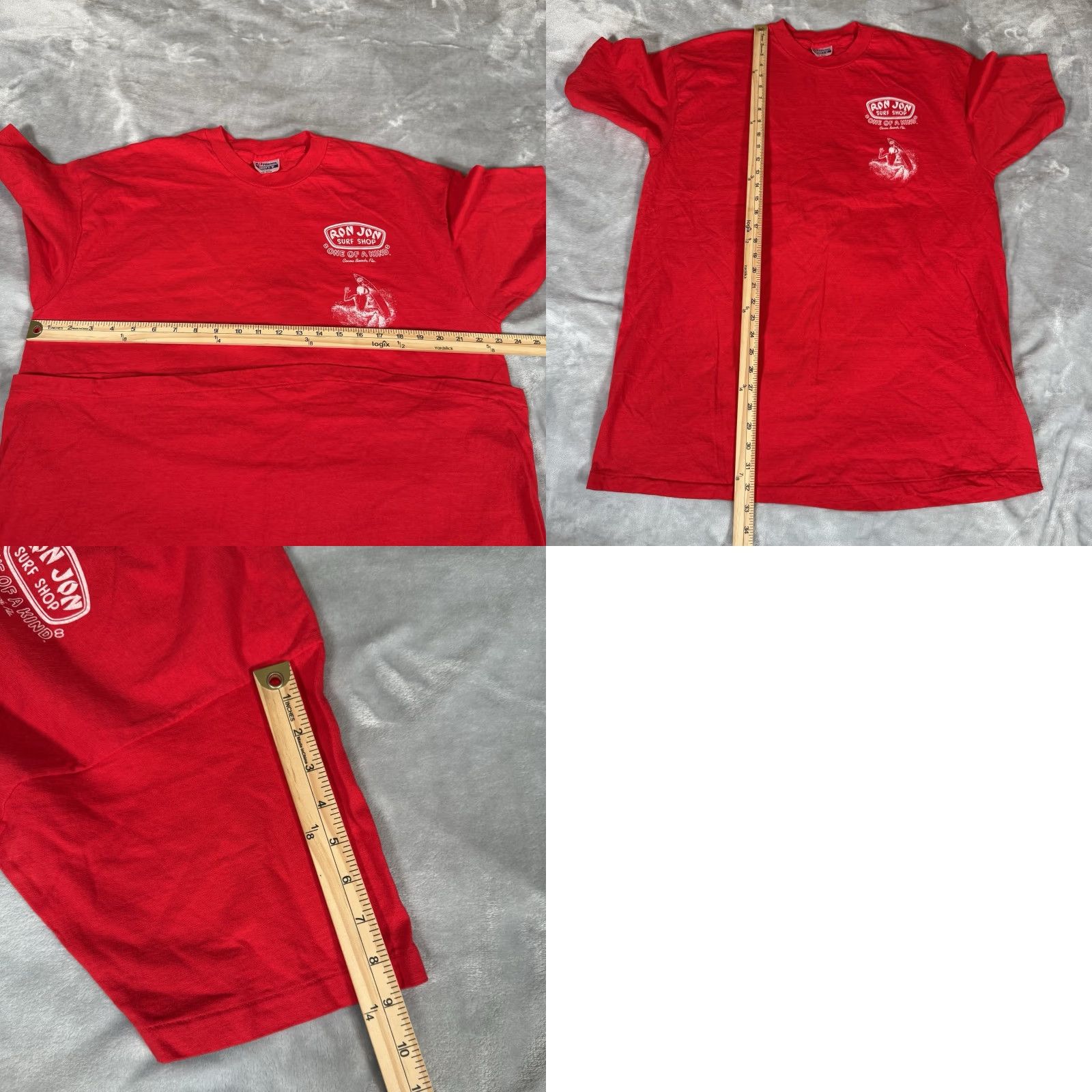 Ron Jon Surf Shop VINTAGE Ron Jon Surf Shop T-Shirt 80s Graphic Print Red Men’s XL (Fits like 2XL) Made in USA Size US XL / EU 56 / 4 - 8 Thumbnail