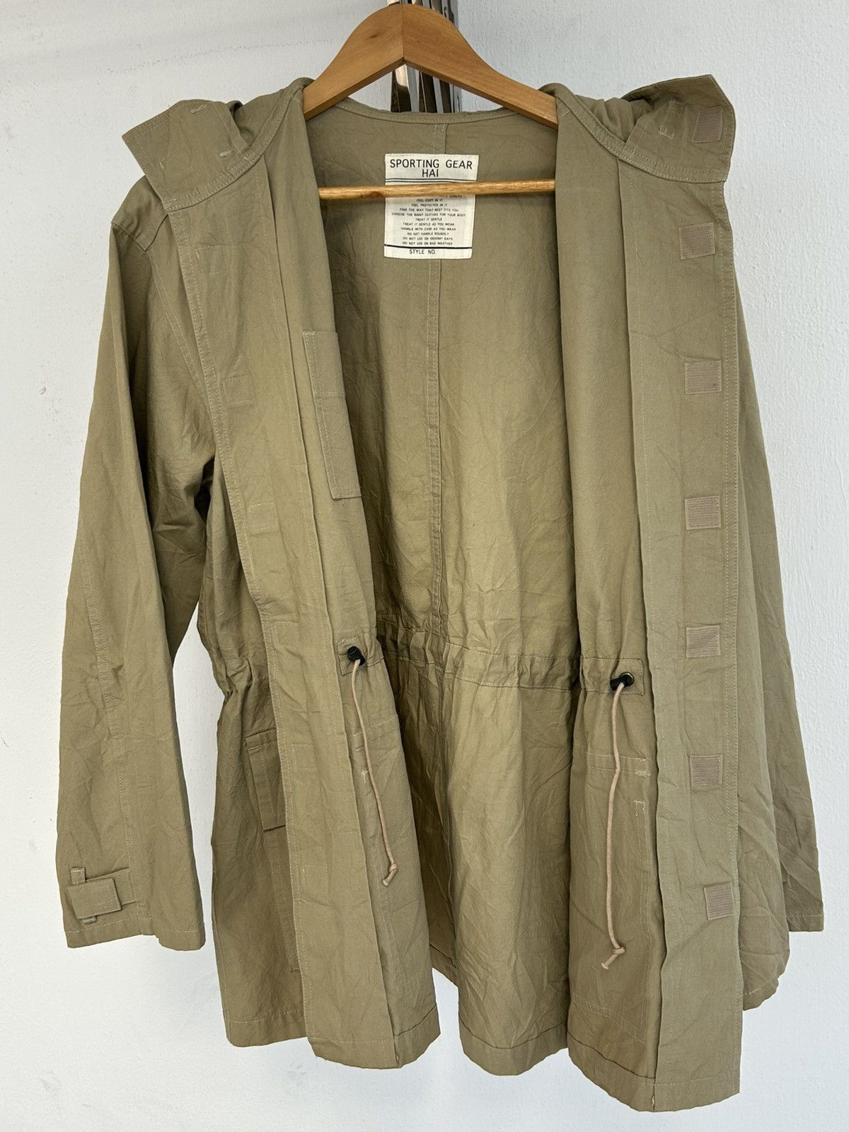 Hai Sporting Gear Vintage Issey Miyake Parka Olive Size US L / EU 52-54 / 3 - 10 Thumbnail