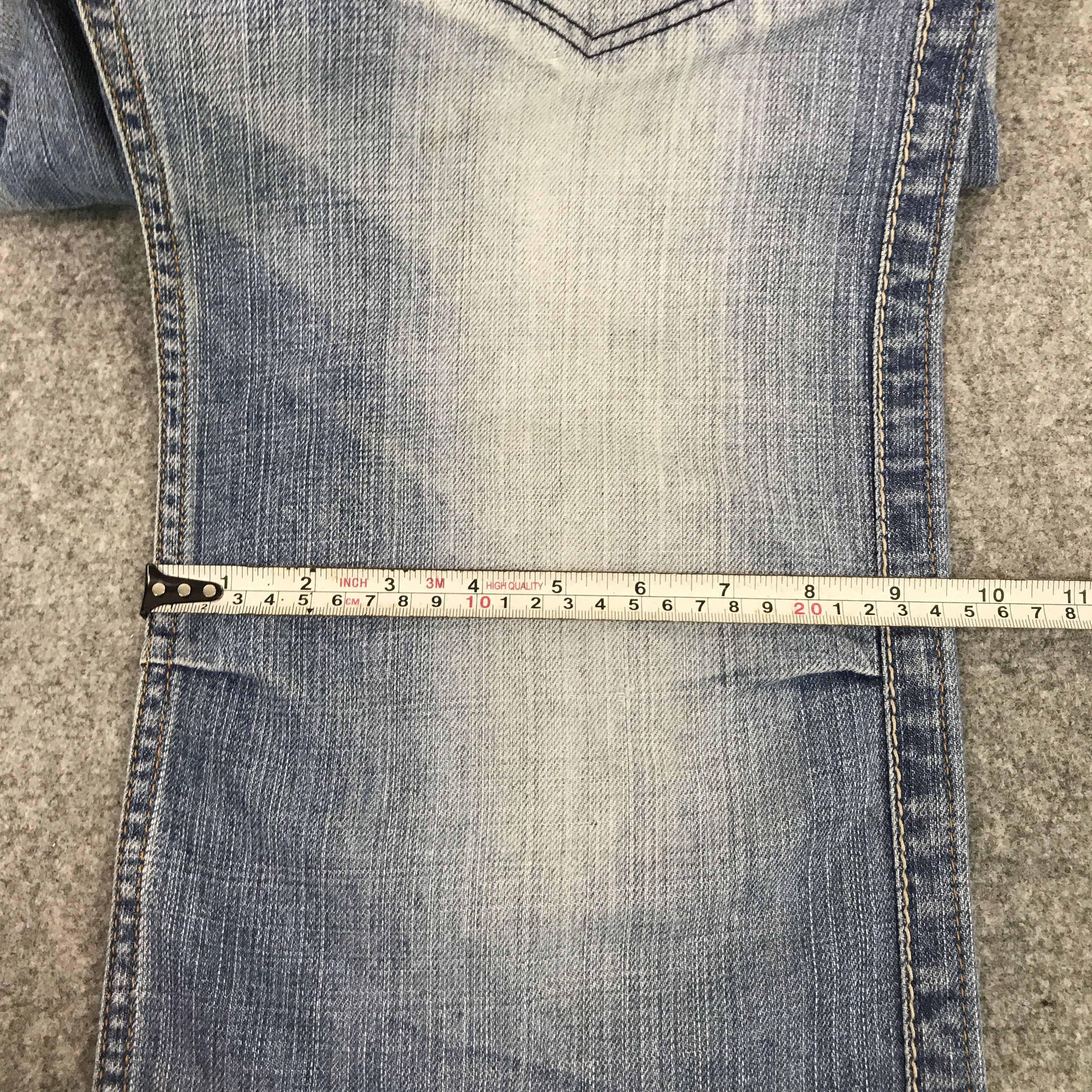 If Six Was Nine × Japanese Brand × Le Grande Bleu (L.G.B.) FLARED BLUE WAY MODERN BOOTCUT DENIM JEANS Size US 32 / EU 48 - 12 Thumbnail