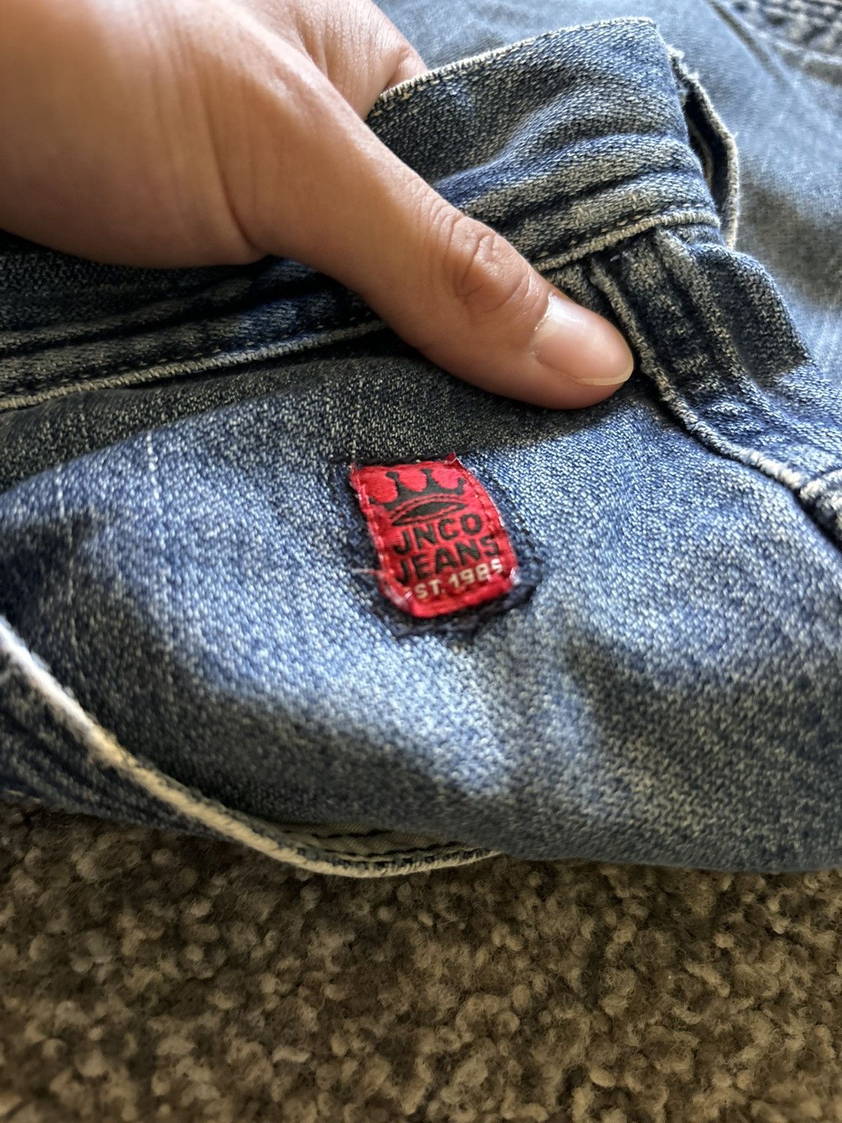 JNCO JNCO Crown jeans Size US 34 / EU 50 - 6 Thumbnail